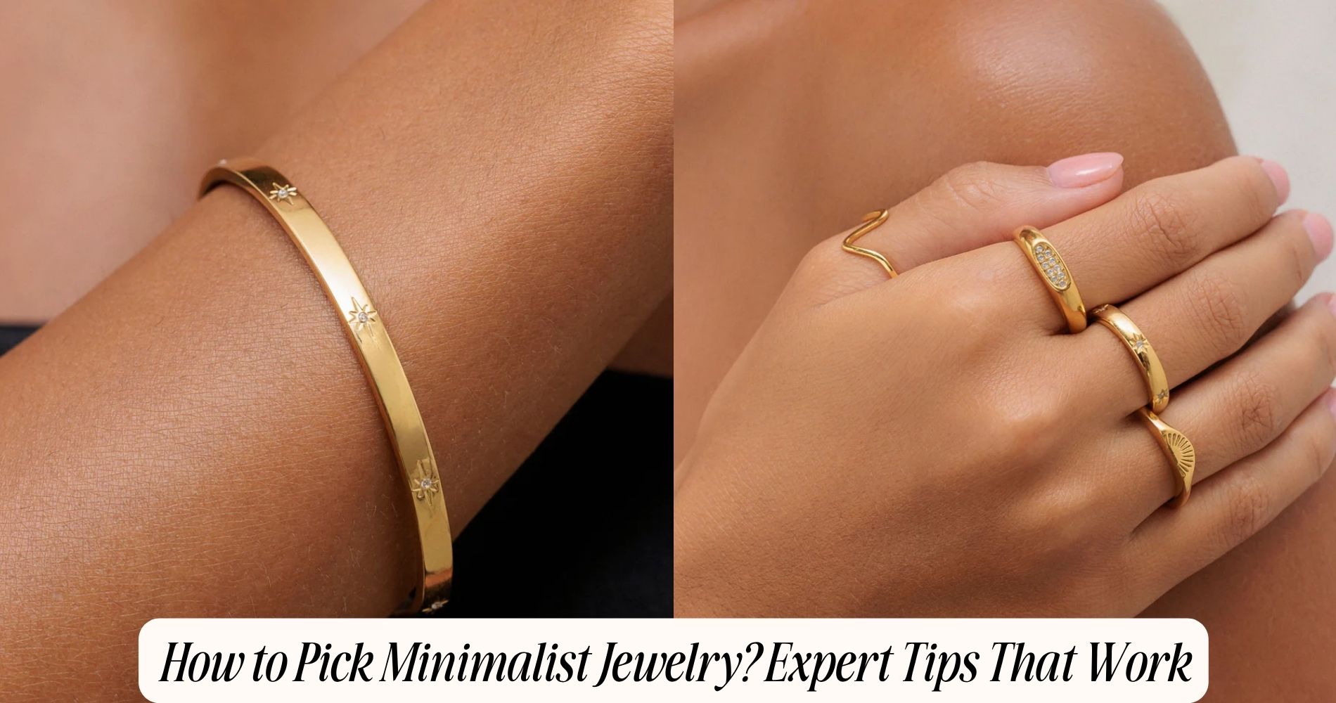 how to pick minimalist jewelry