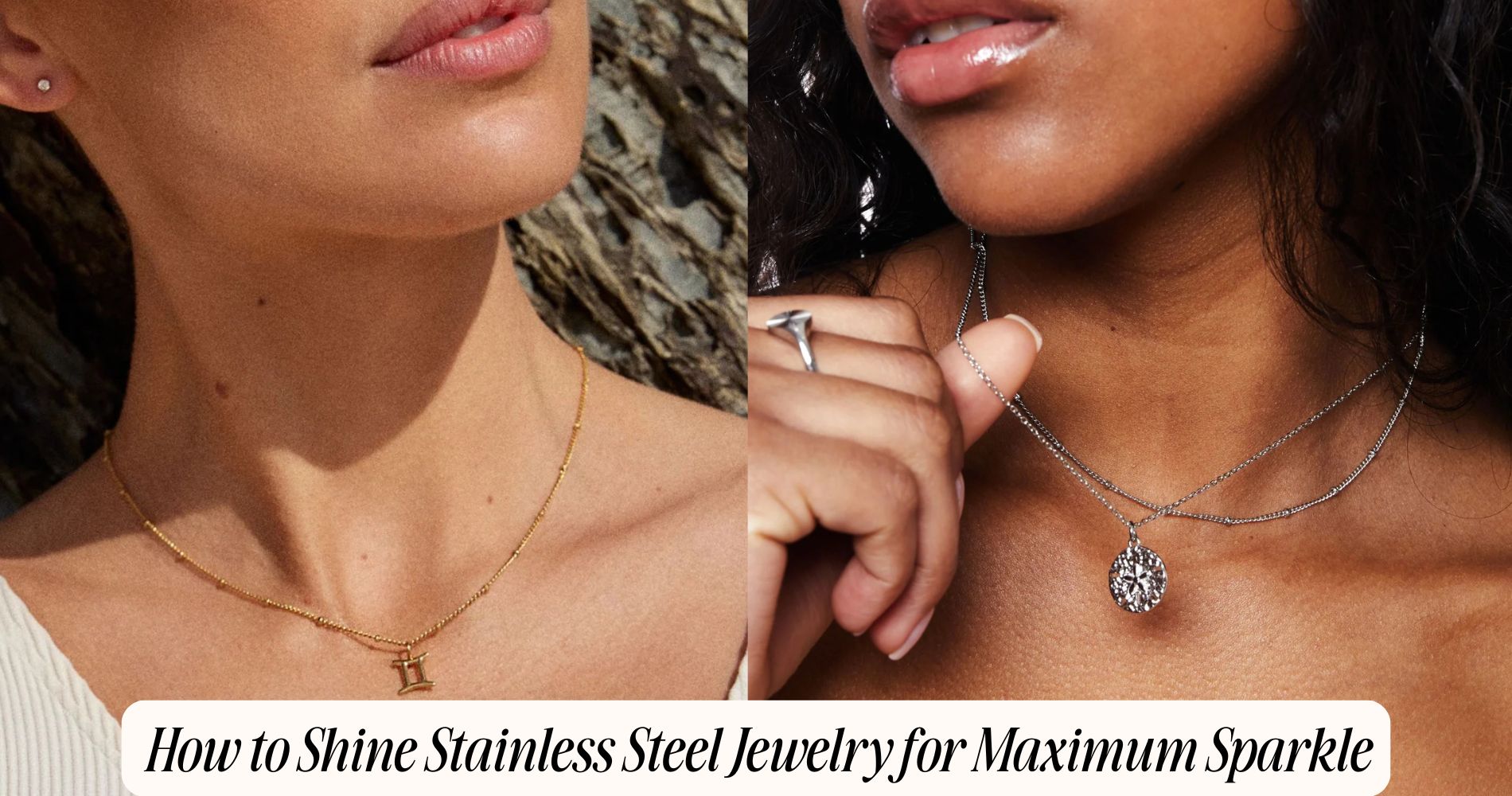 how to shine stainless steel jewelry