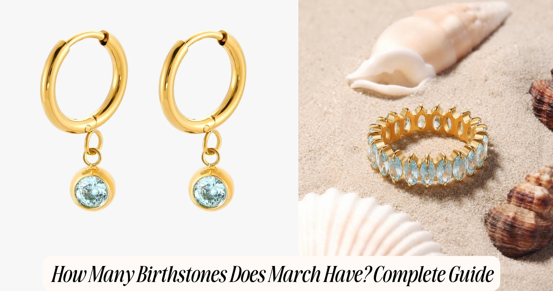 how many birthstones does march have