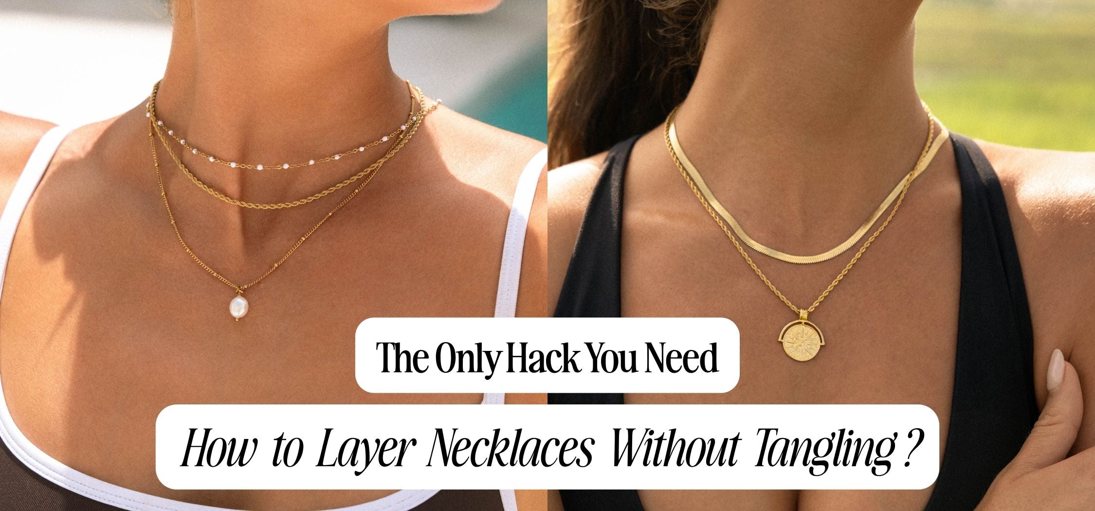 Layer Necklaces Without Tangling