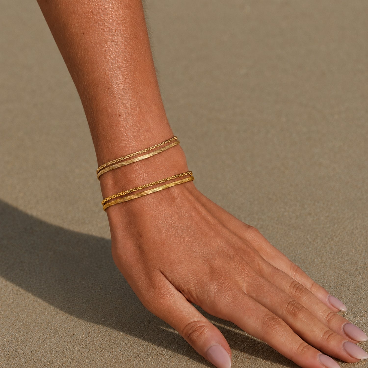 14k Layered Bracelet