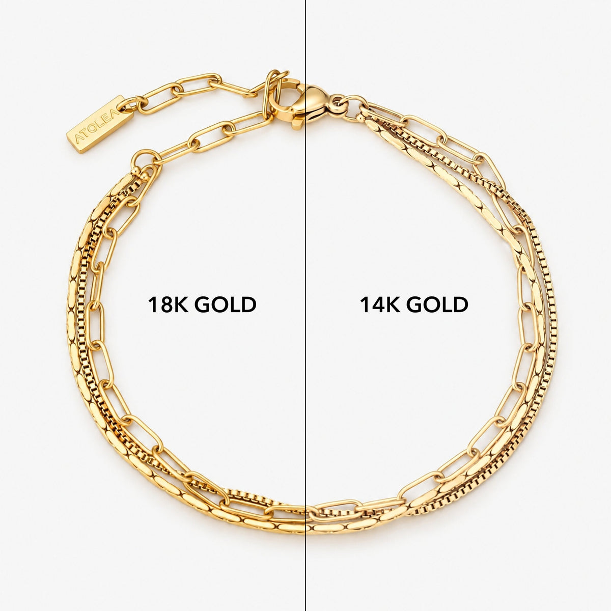 14k Layered Bracelet