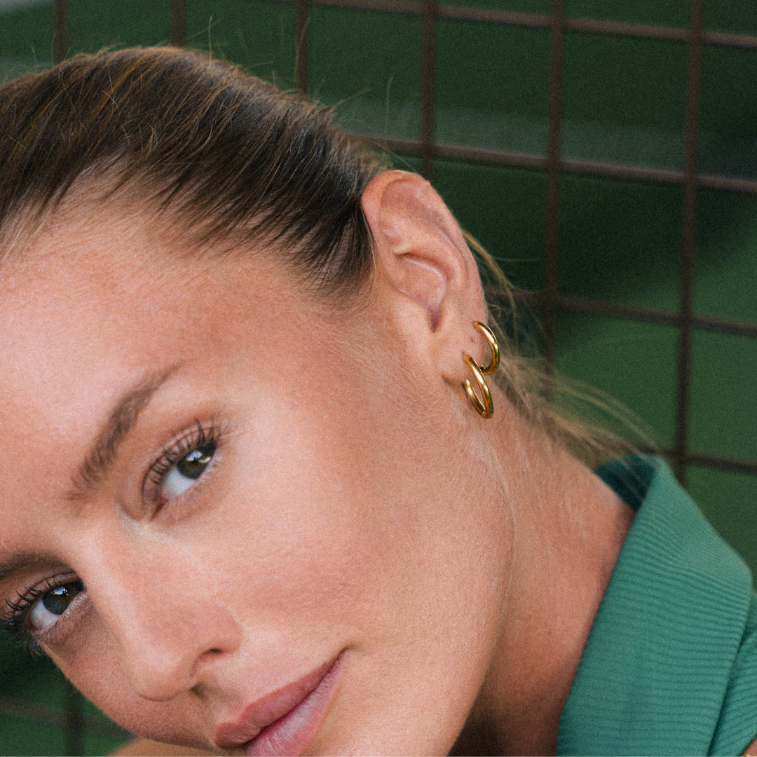 クラシックフープイヤリング