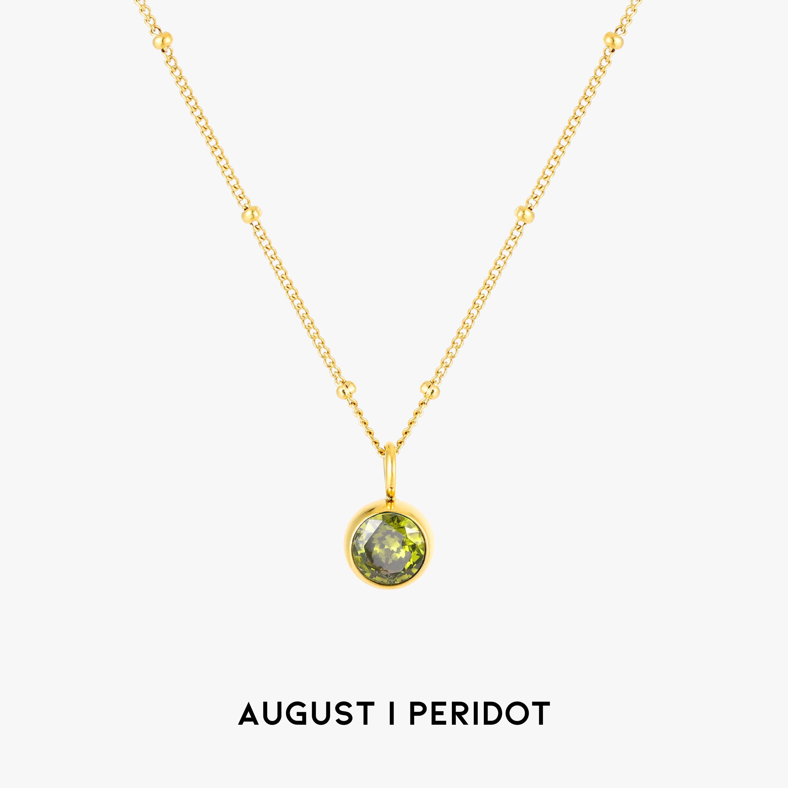 誕生石ネックレス