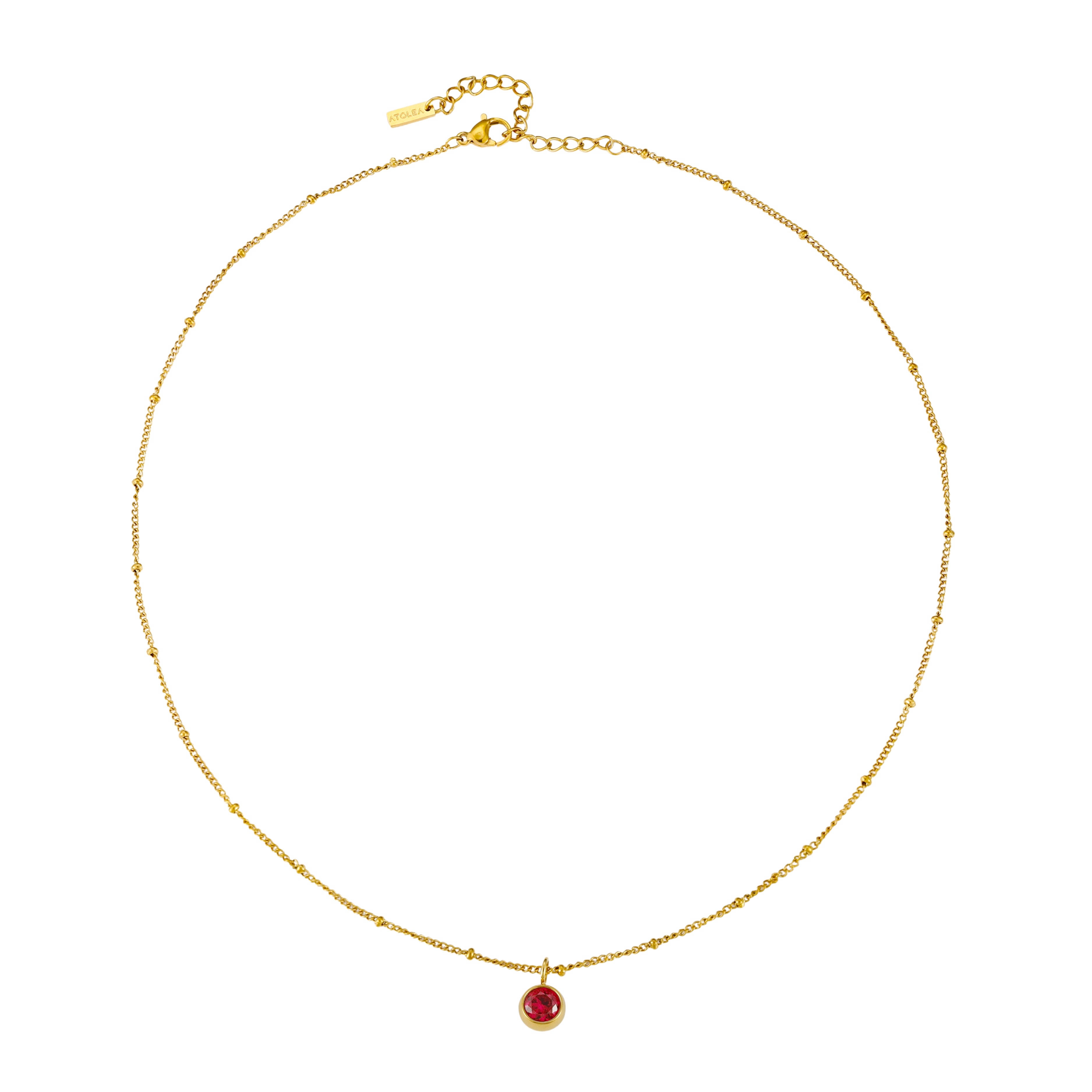 Birthstone Necklace July