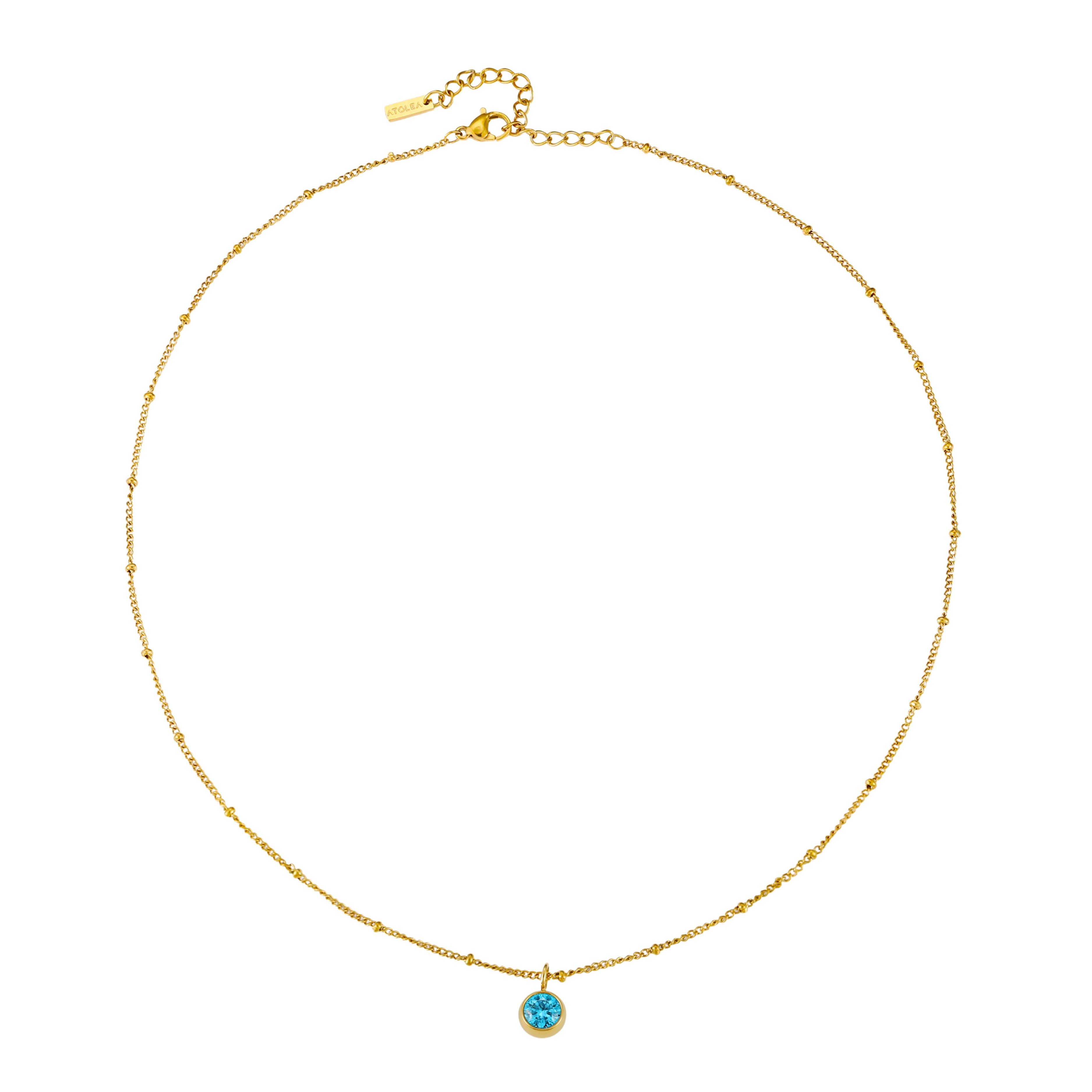Birthstone Necklace March