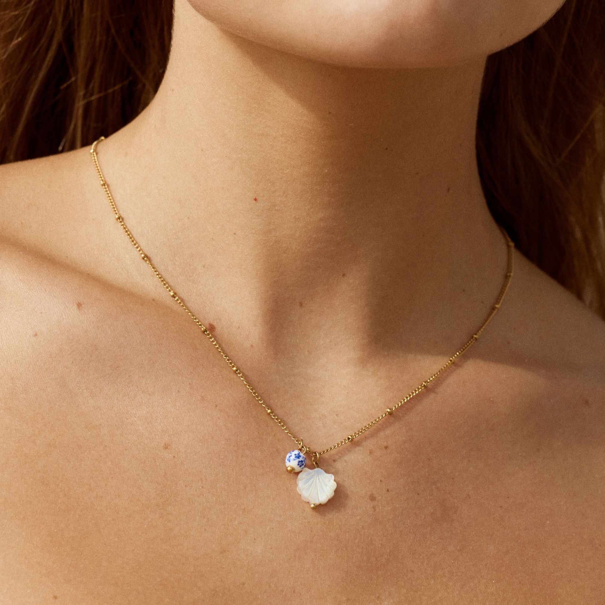 Blue White Pendant