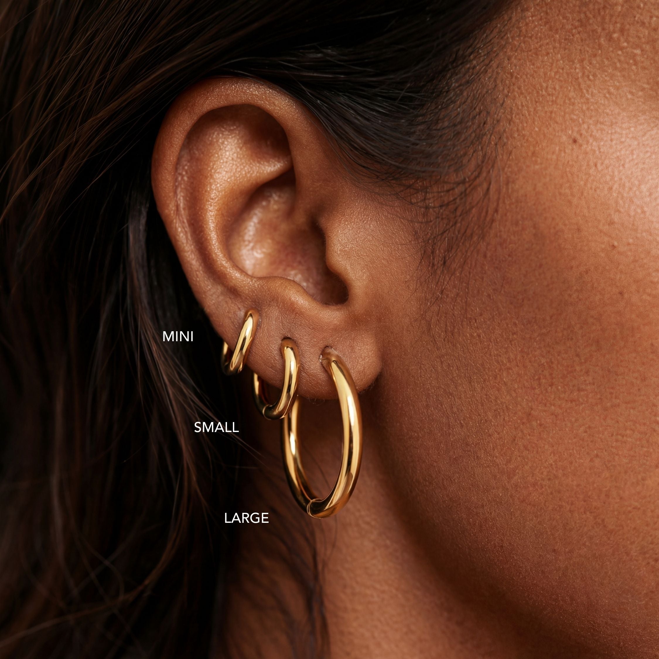 Bold Gold Hoops