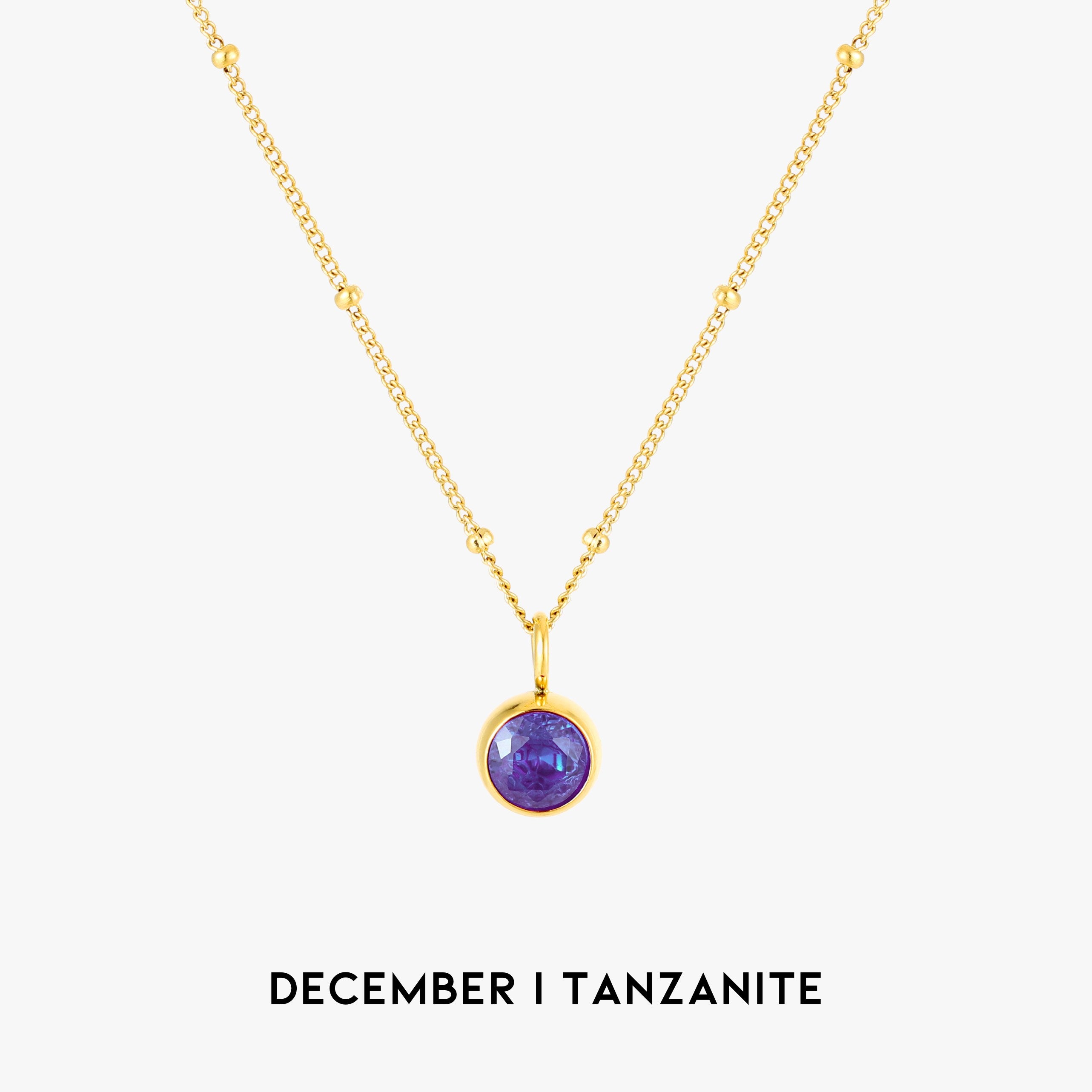 誕生石ネックレス