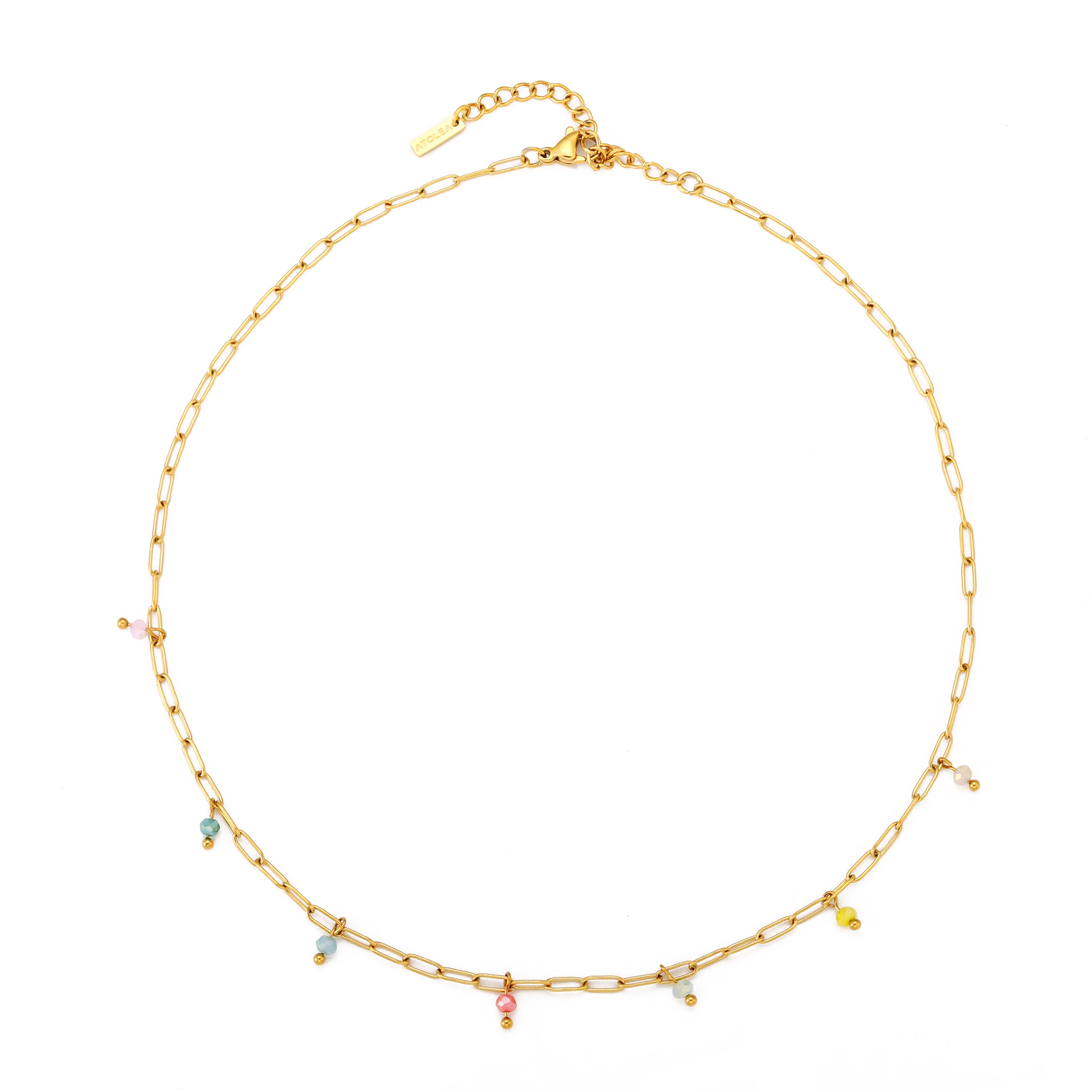 Drop Colorful Choker