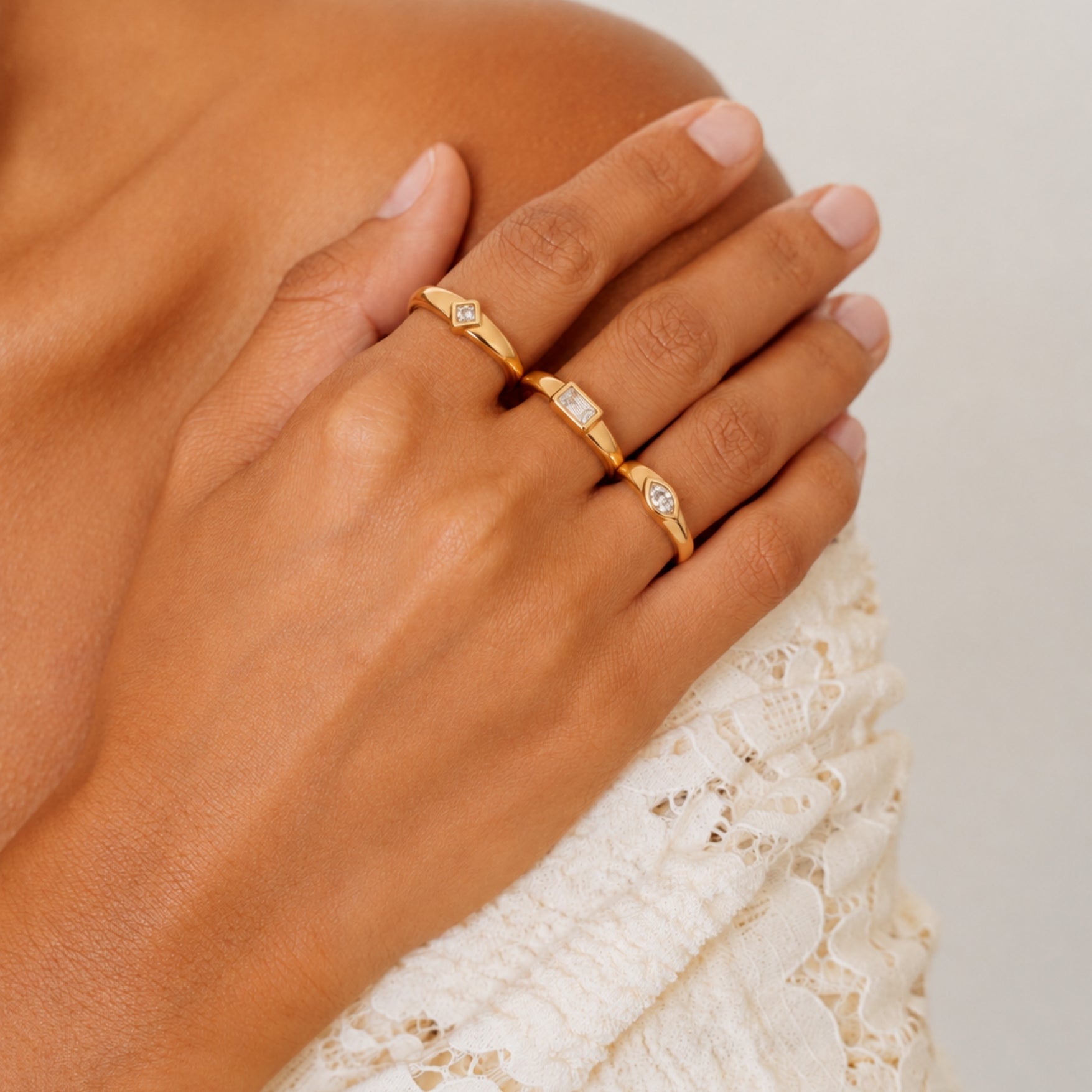 Front Eternity Rings