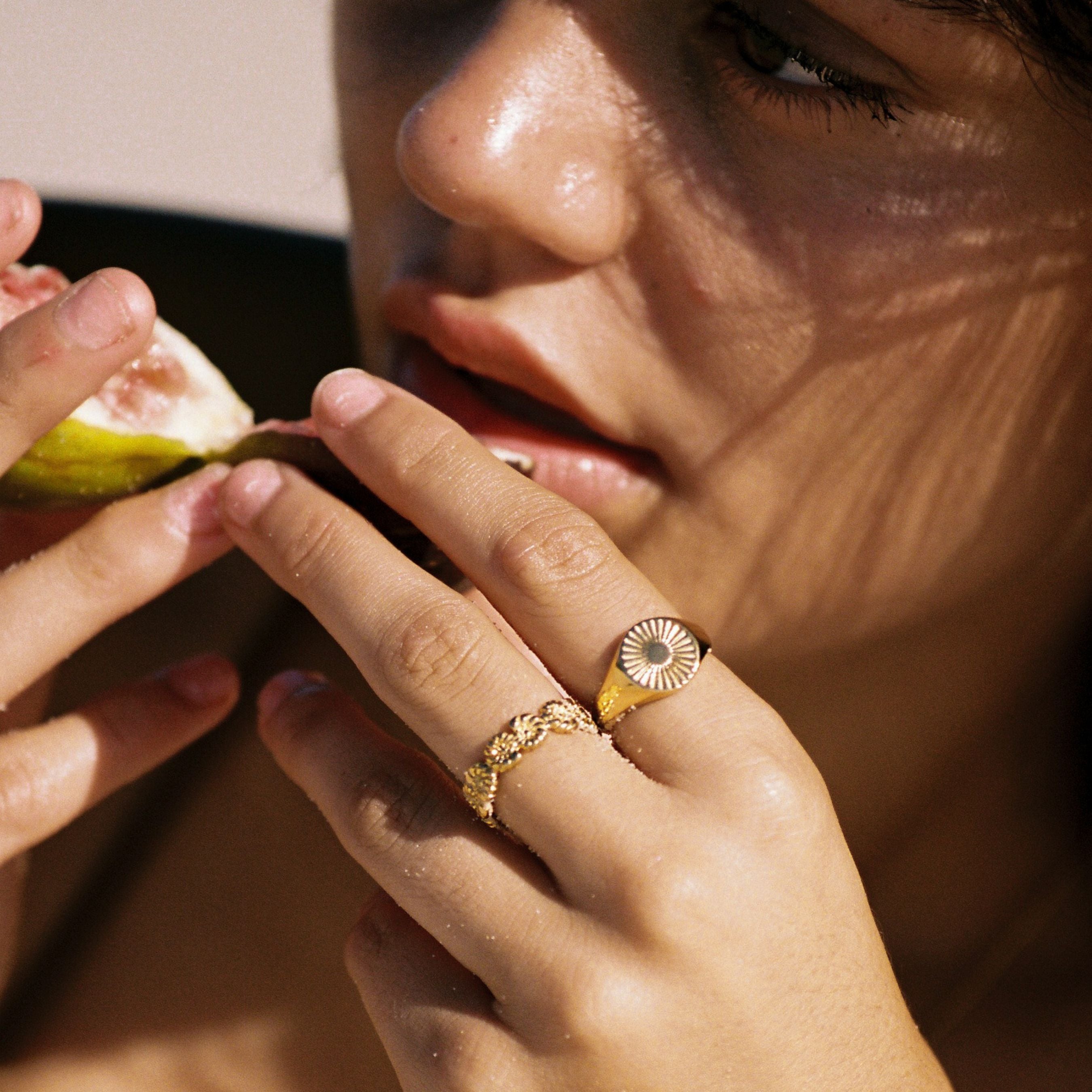 Gold Beach Rings