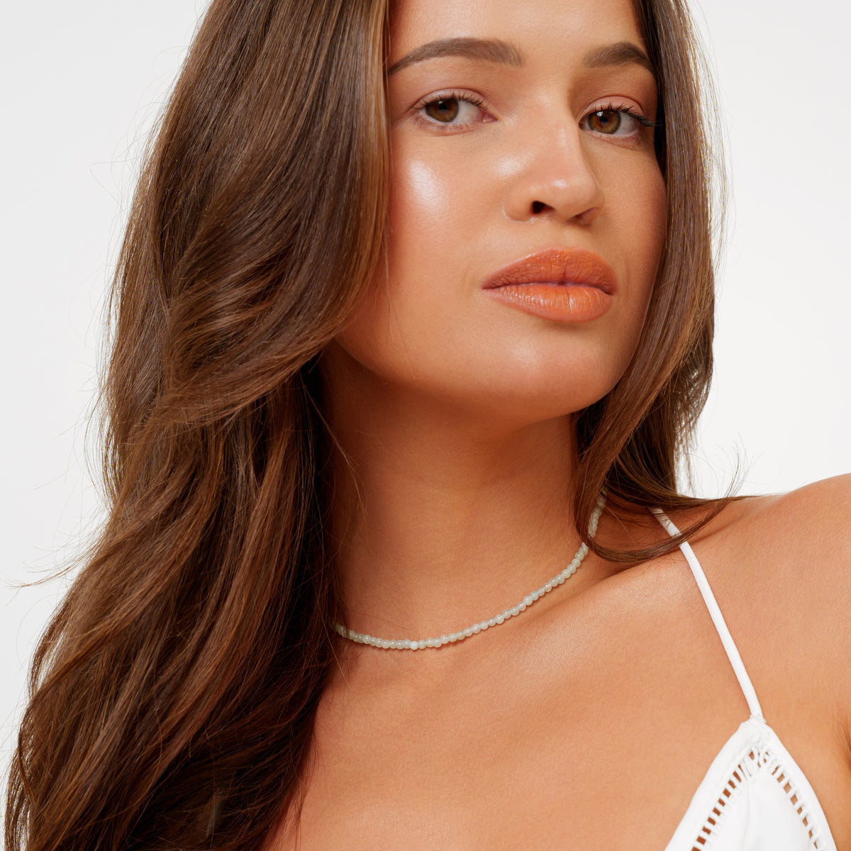 Gold Olive Choker