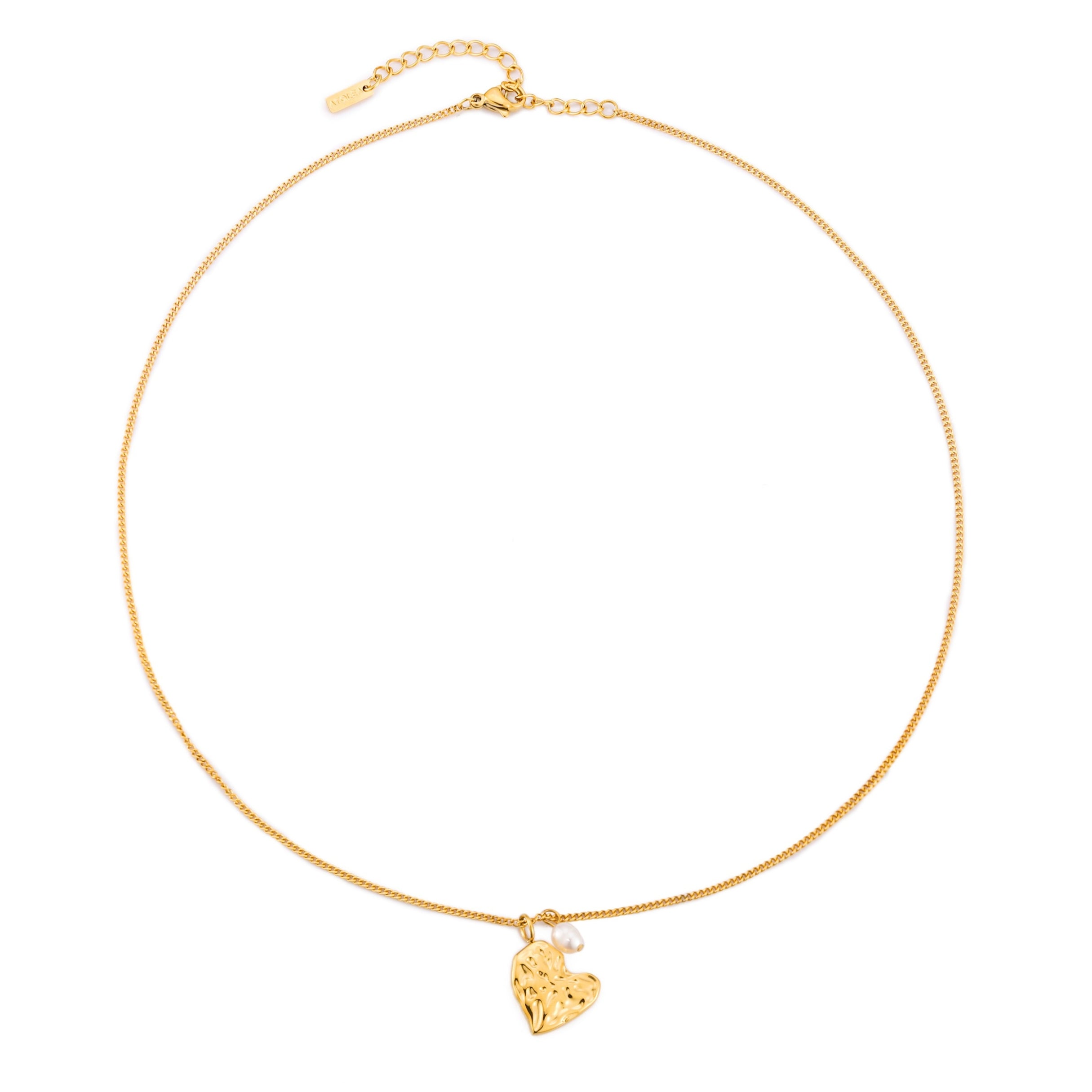 Gold Valentine Necklace