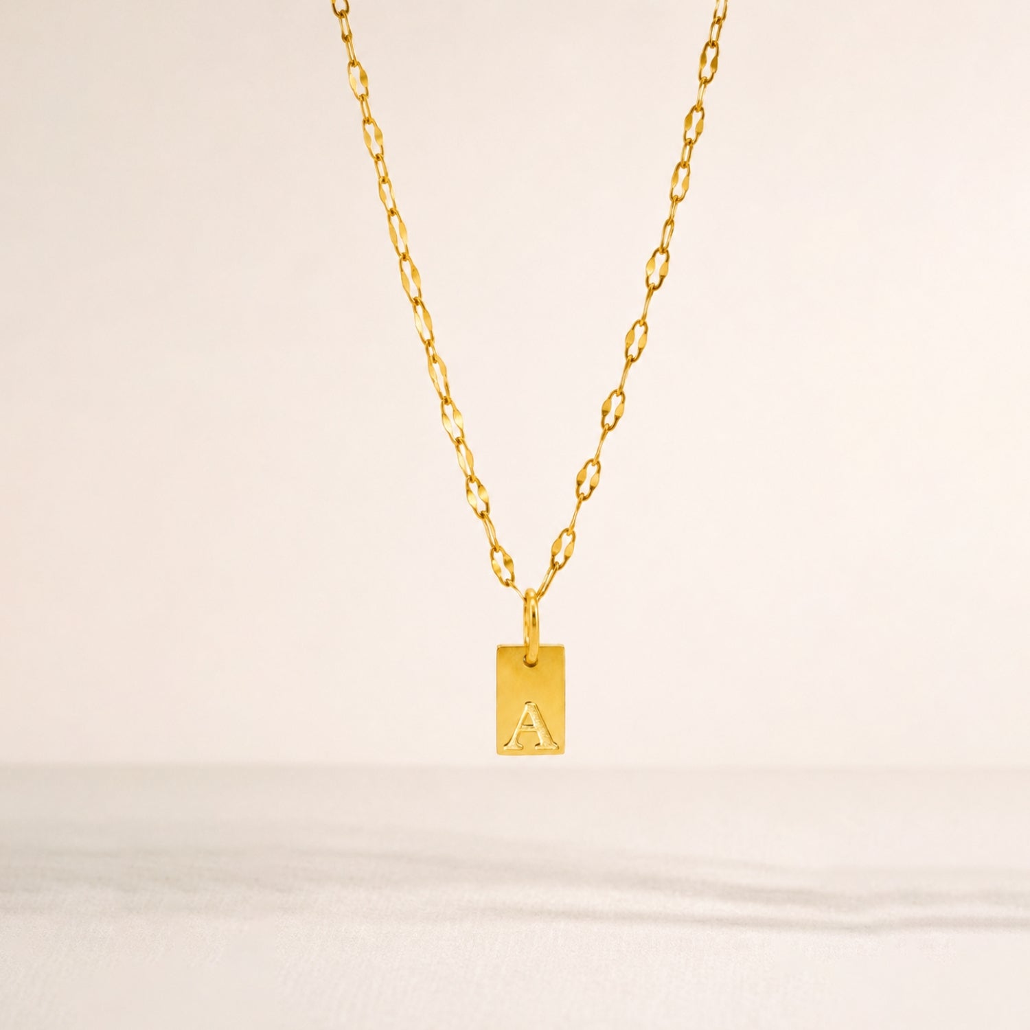 Initial A Necklace