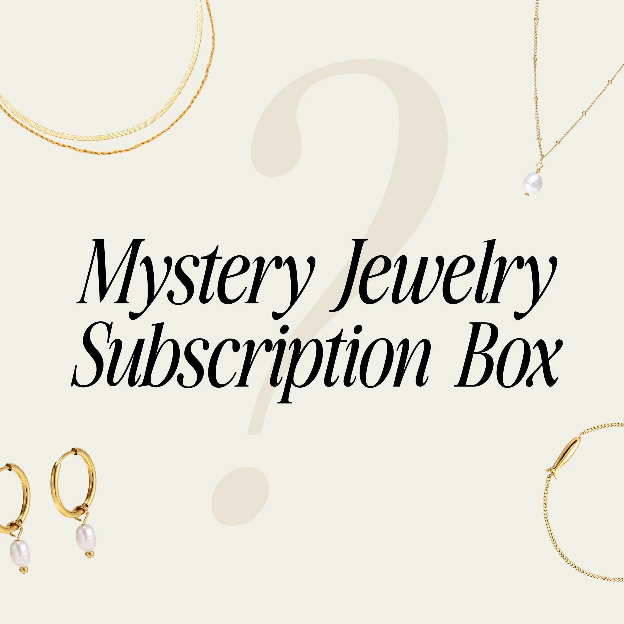 Jewelry subscription box