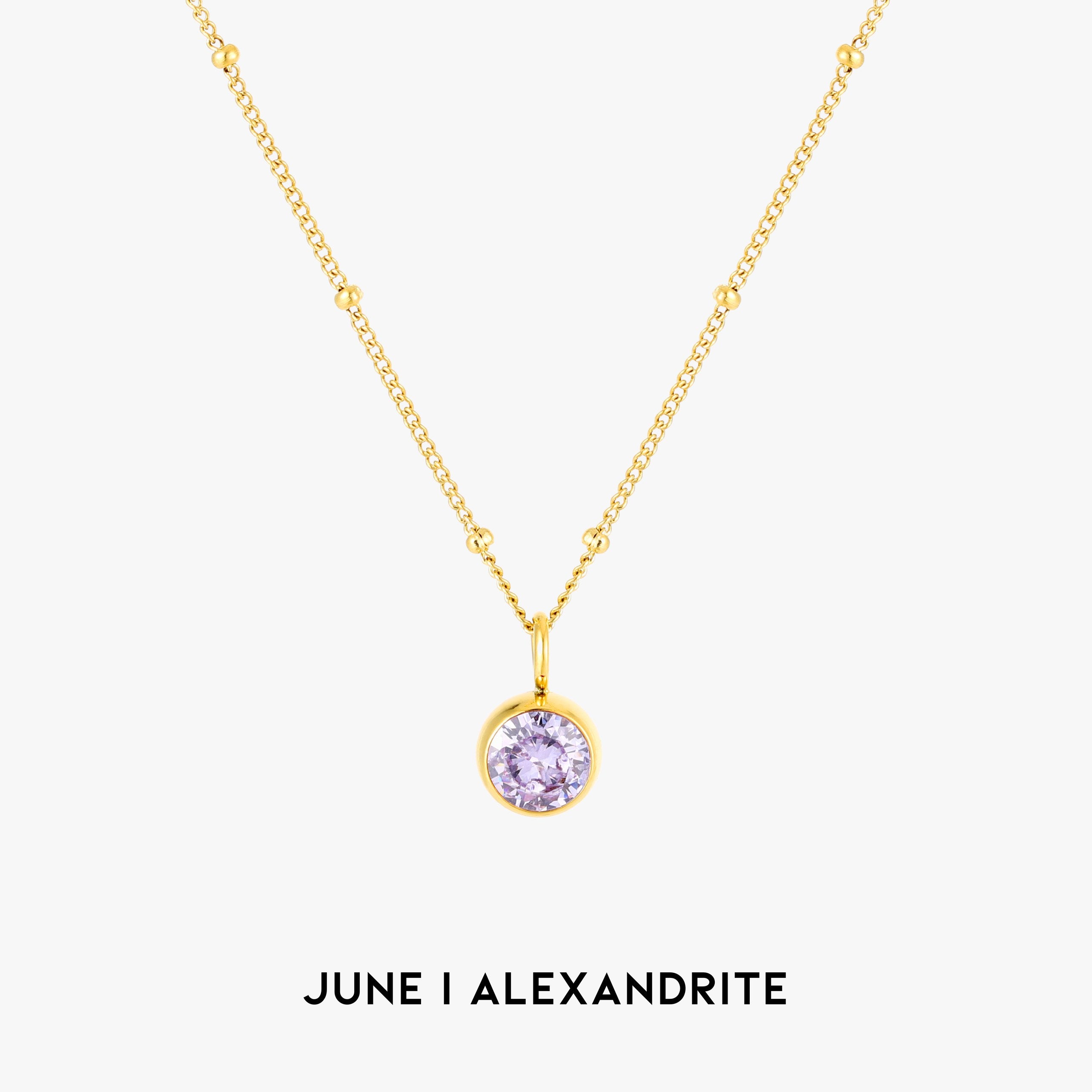 誕生石ネックレス