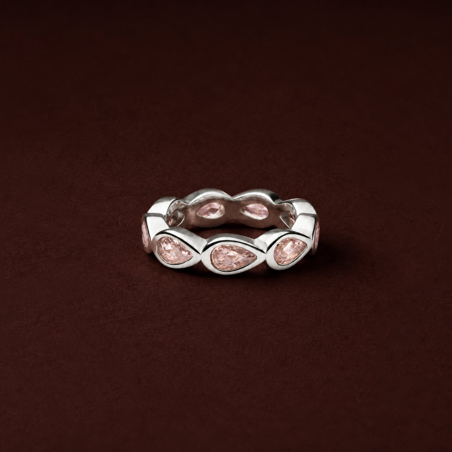 Pink Crystal Ring