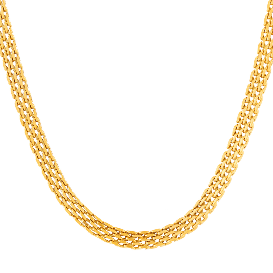 Thick Woven Chain Detail