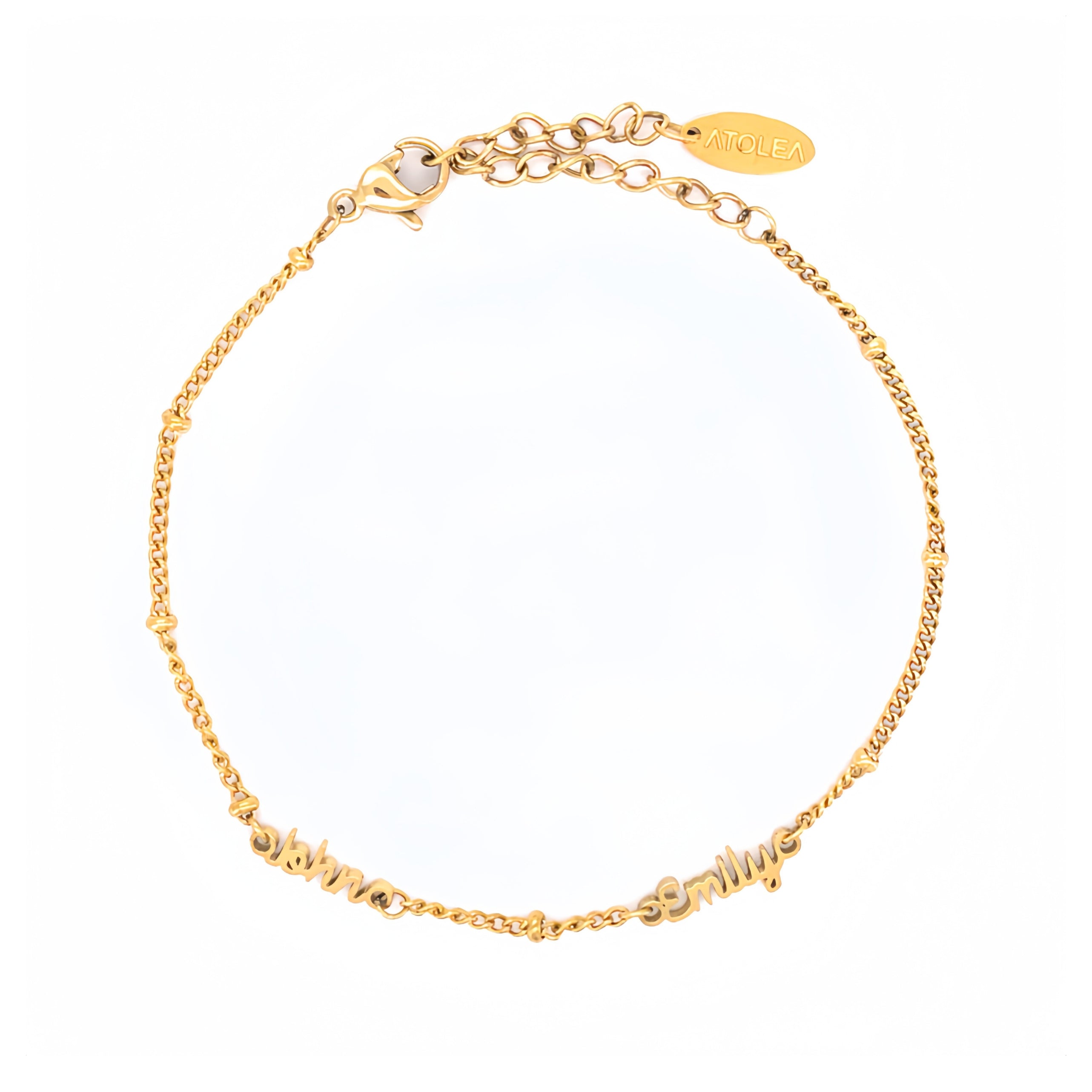 Two Name Bracelet