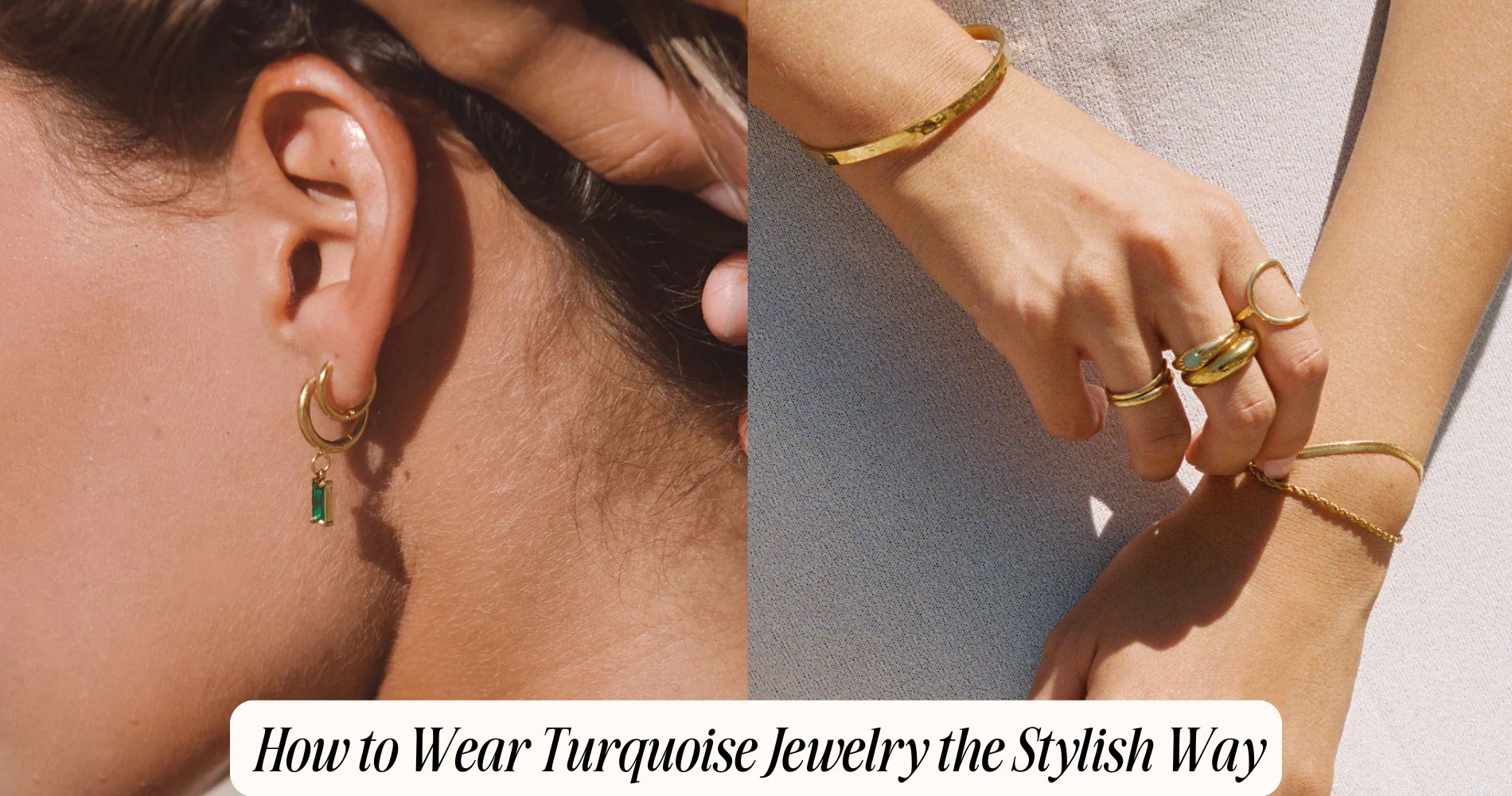 how to wear turquoise jewelry​