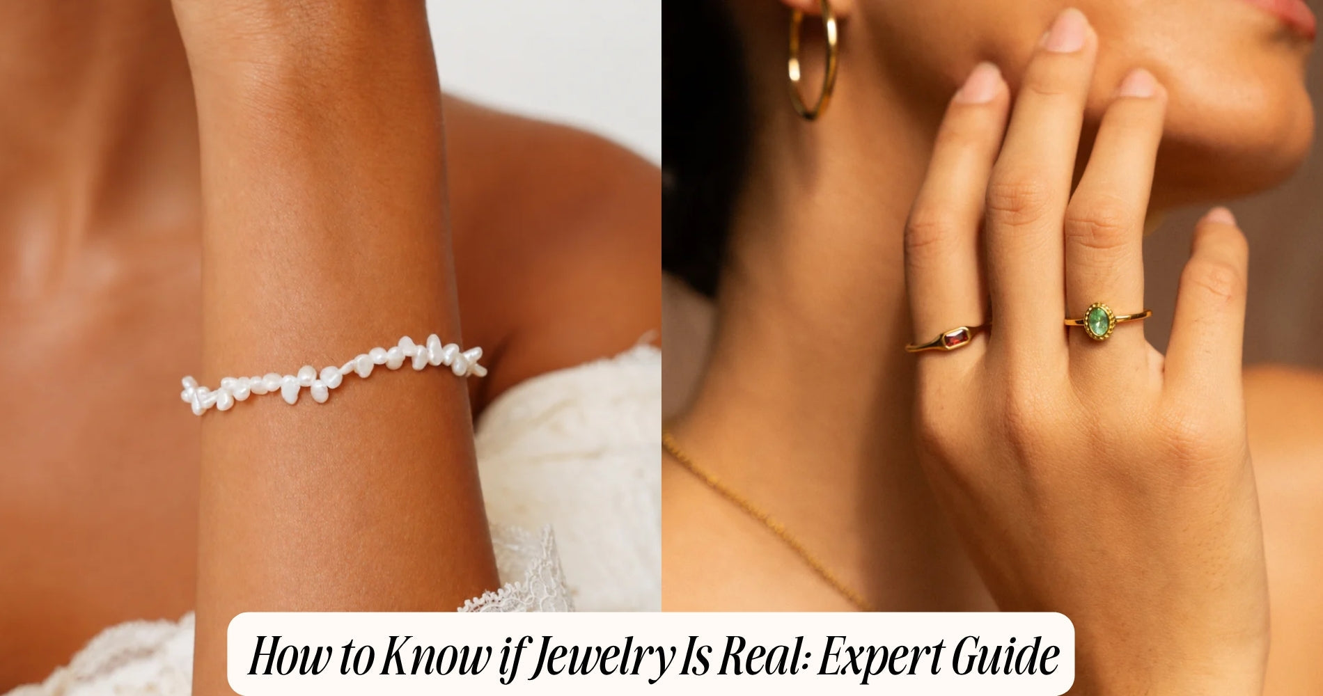 how to know if jewelry is real