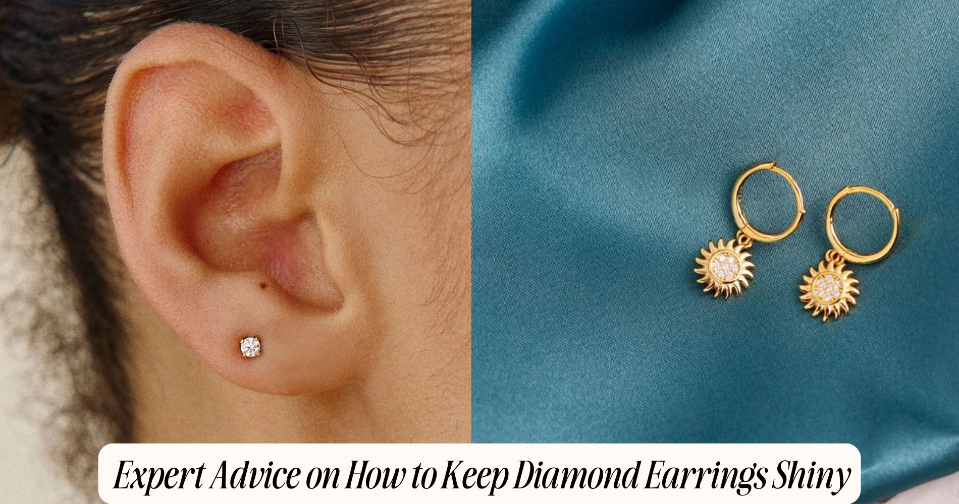 how to keep diamond earrings shiny