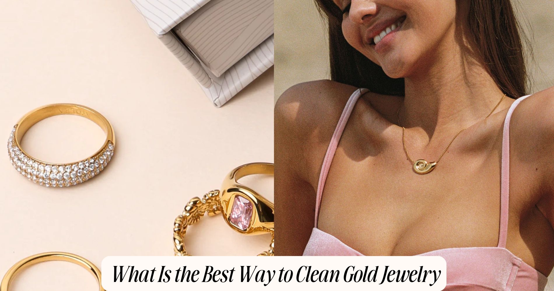 what is the best way to clean gold jewelry