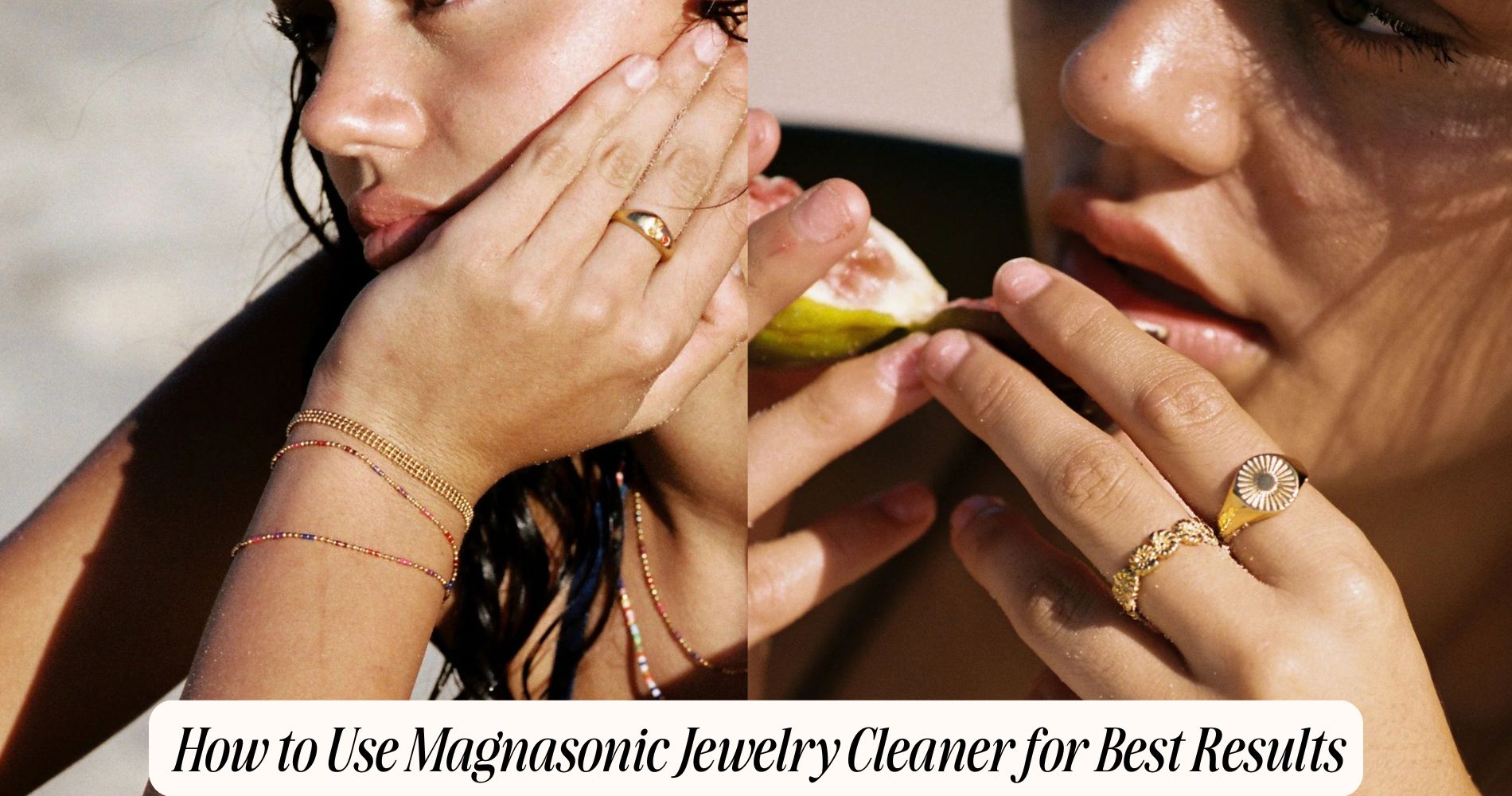 how to use magnasonic jewelry cleaner