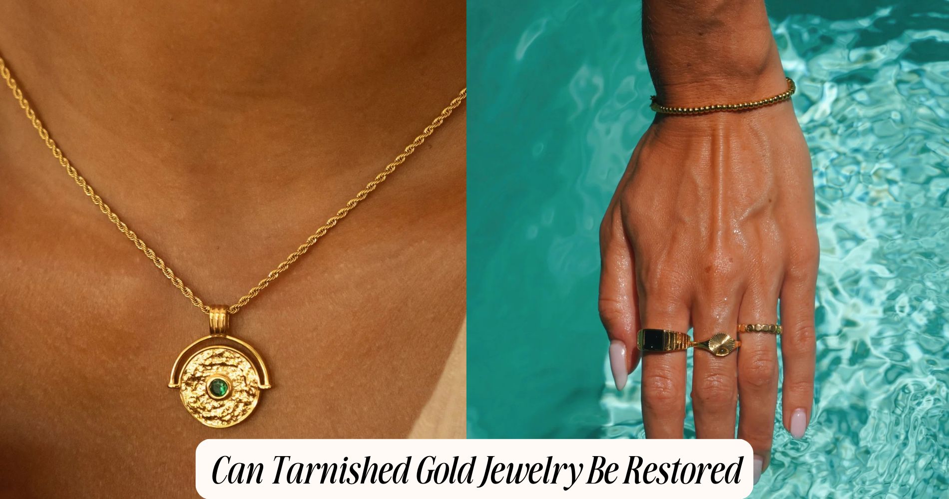 can tarnished gold jewelry be restored​