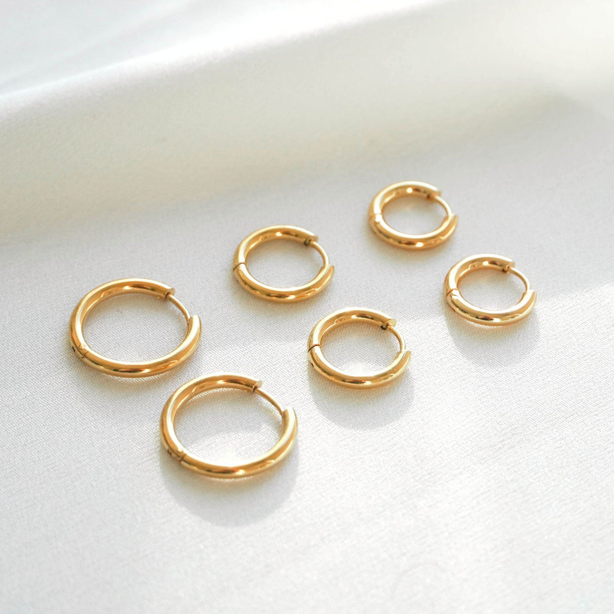 Waterproof Hoop Earrings
