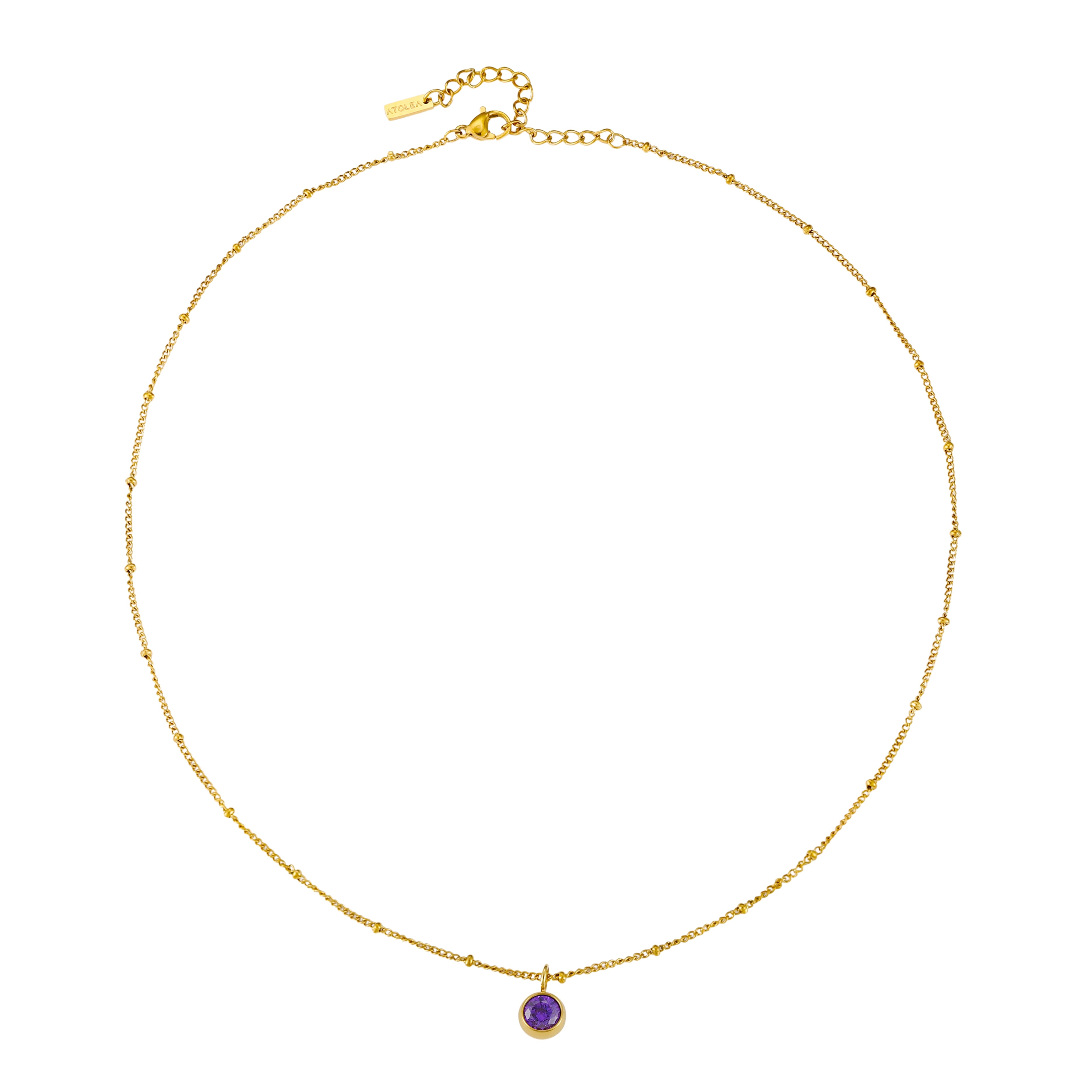 Birthstone Necklace December