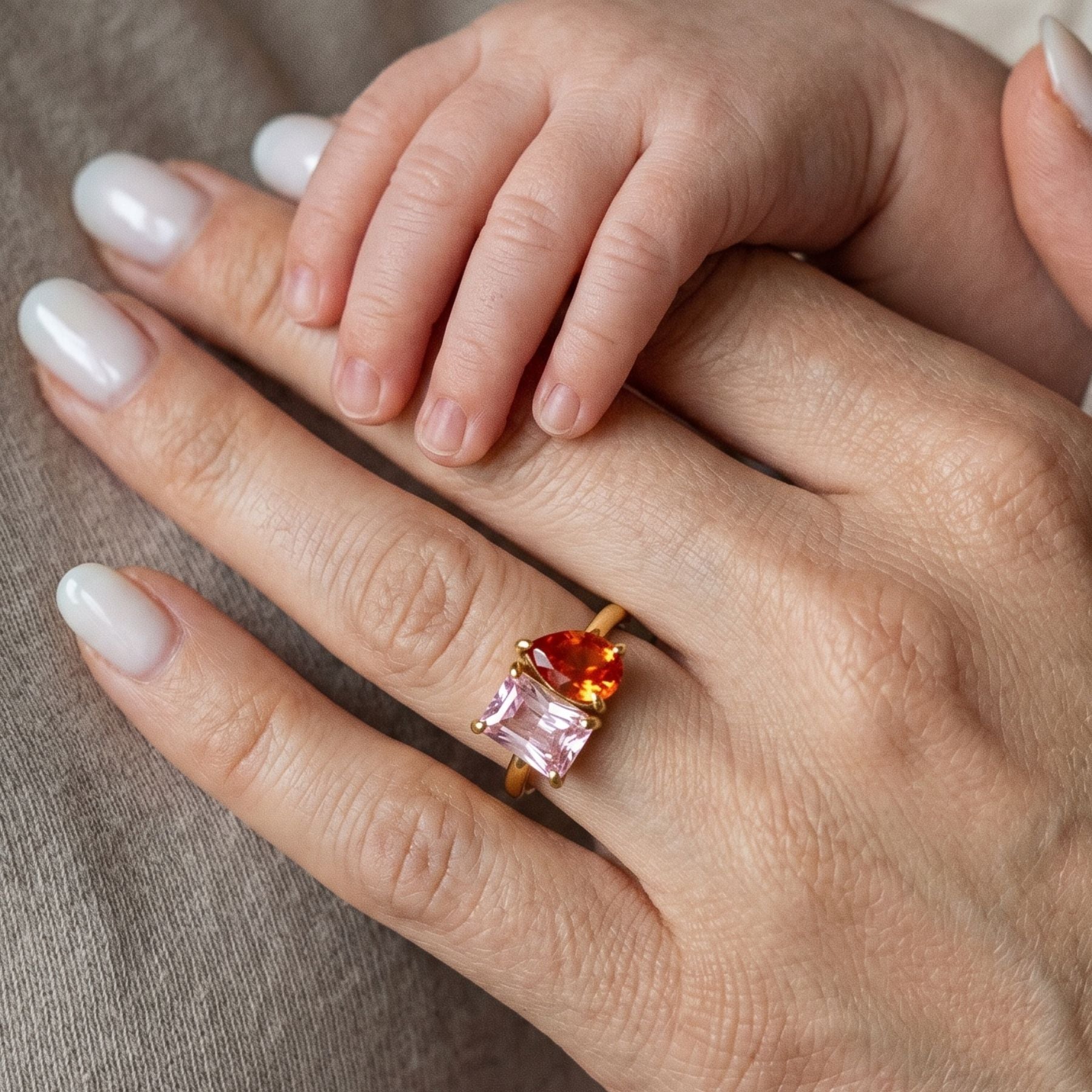 Custom Birthstone Ring
