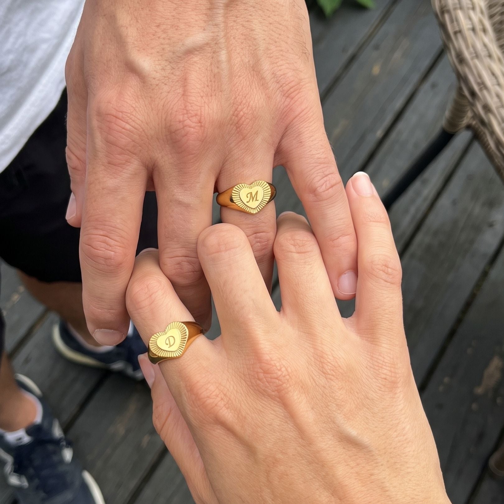 Engrave Heart Ring