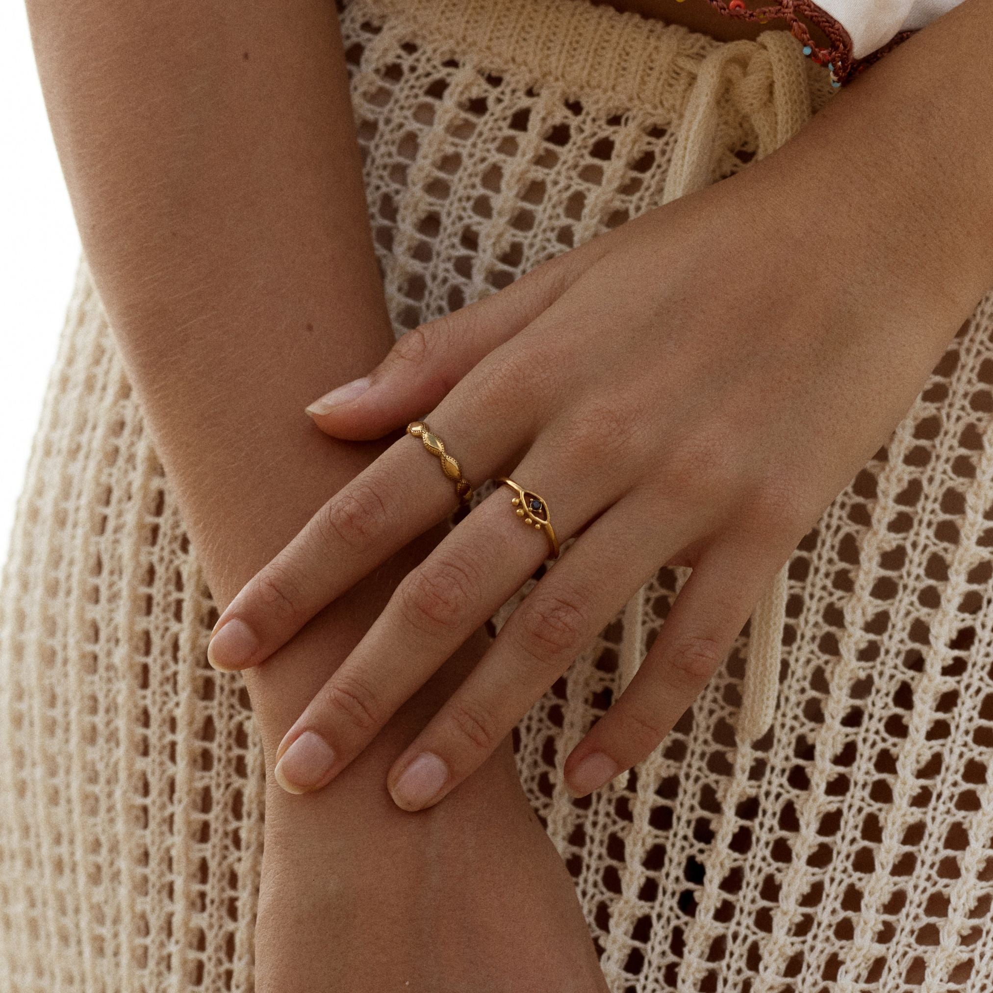 Evil Eye Rings