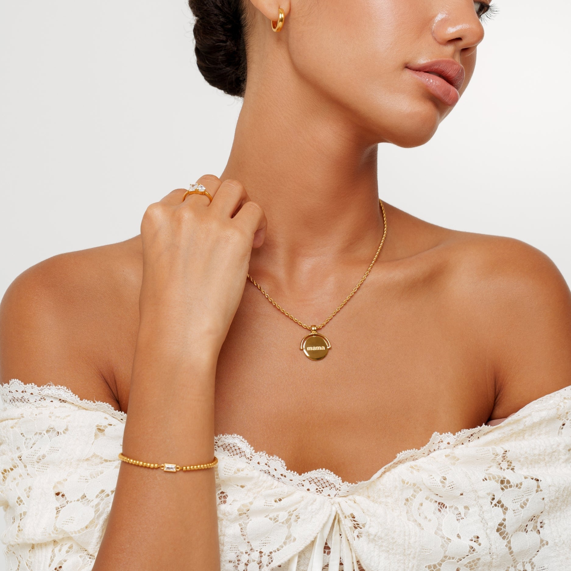 Gold Beaded Birth
