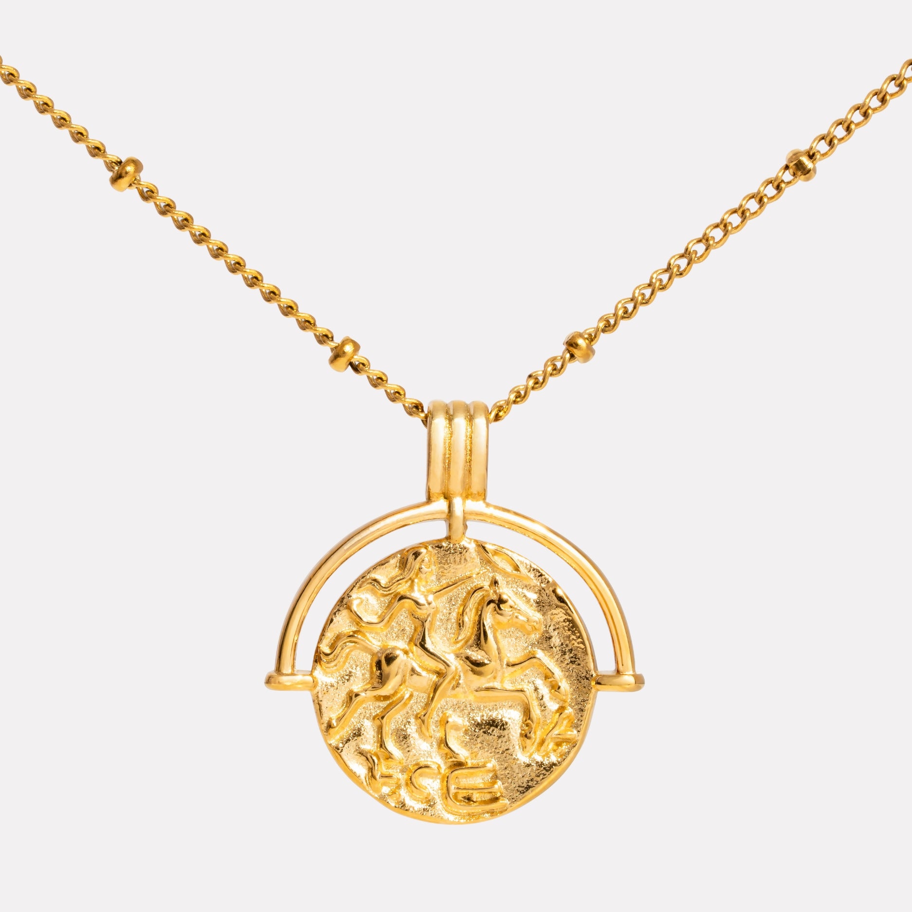 Gold Goddess Pendant
