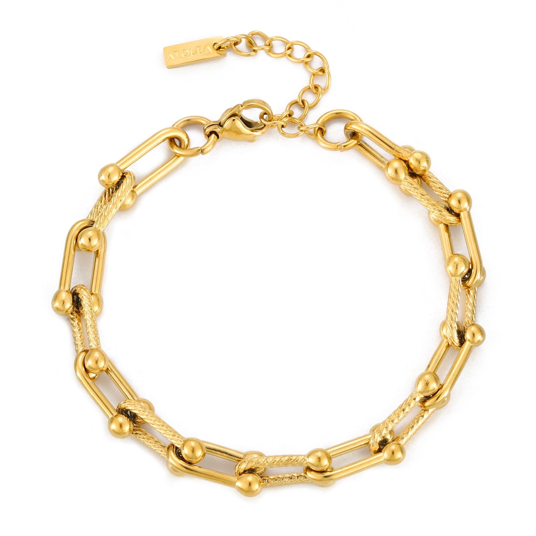 Gold Links Bracelet