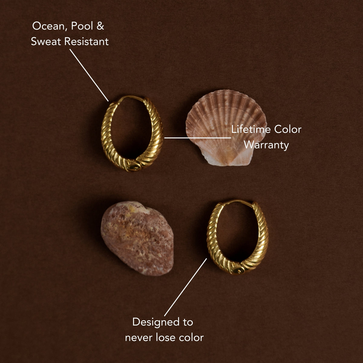 Gold Portofino Earrings