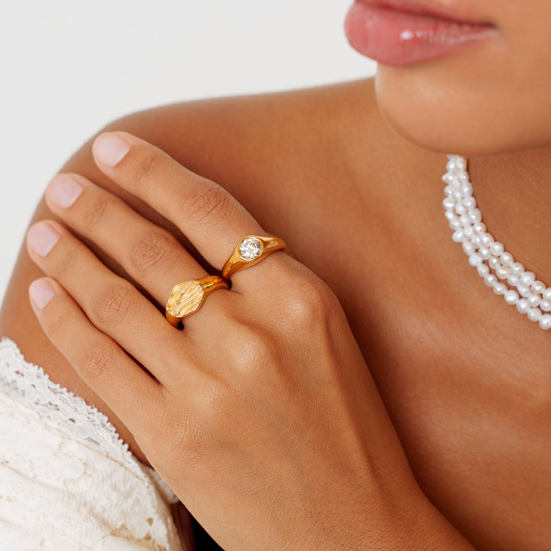 Gold Soleil Ring