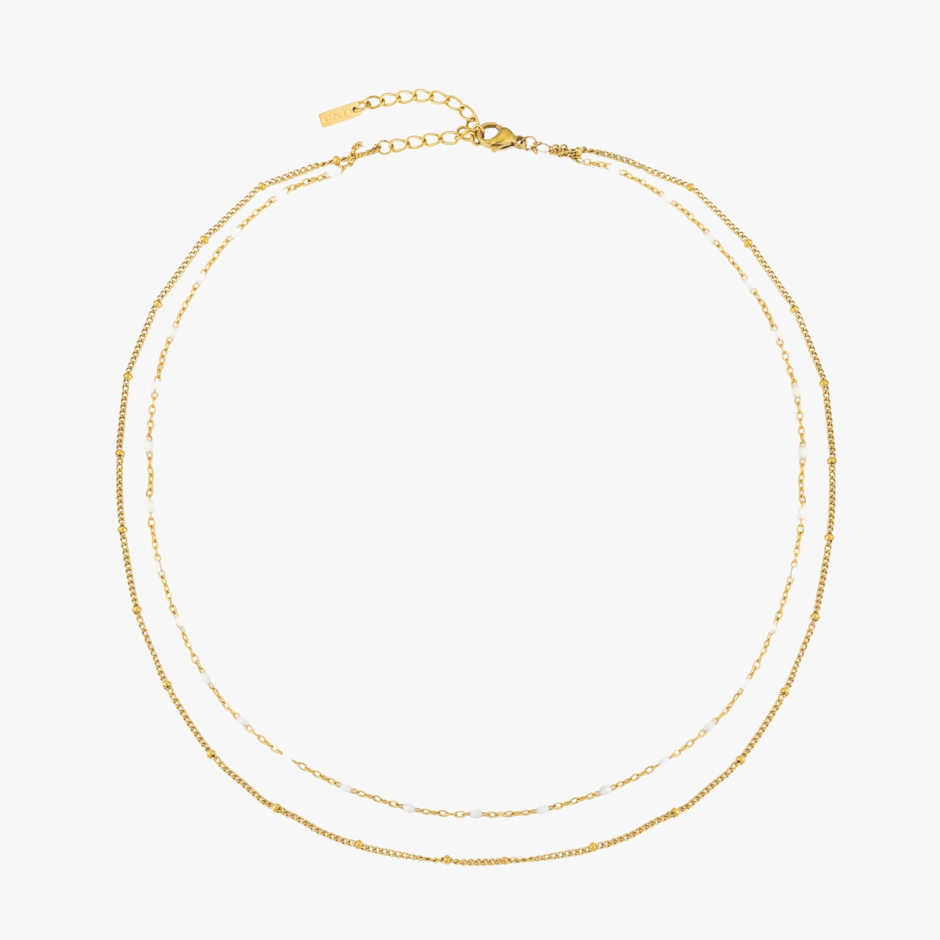Golden Beaded Choker