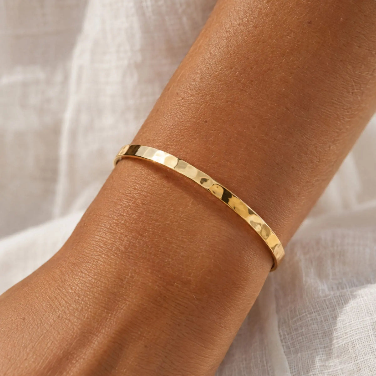 Hammered Cuff