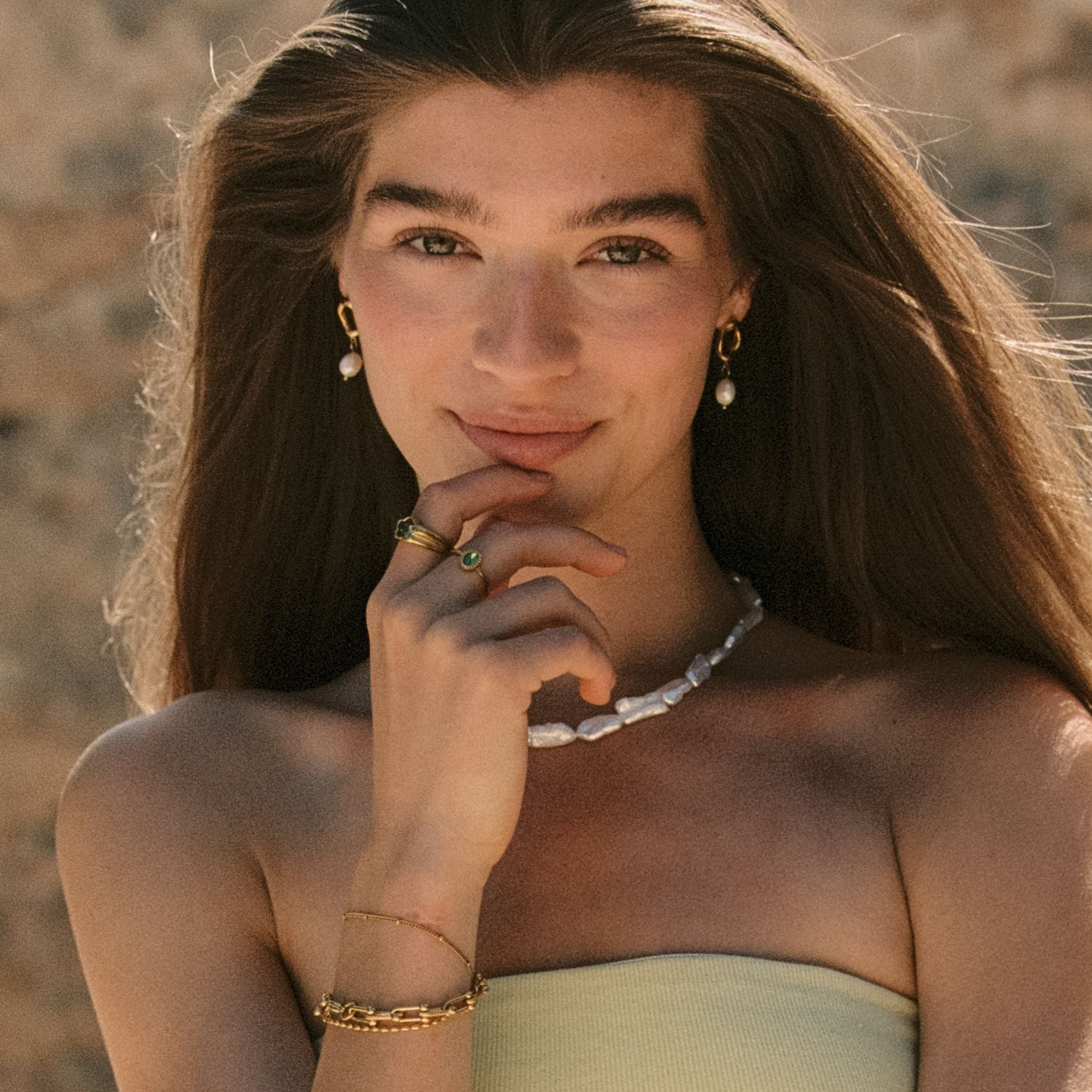 Large Pearl Choker 