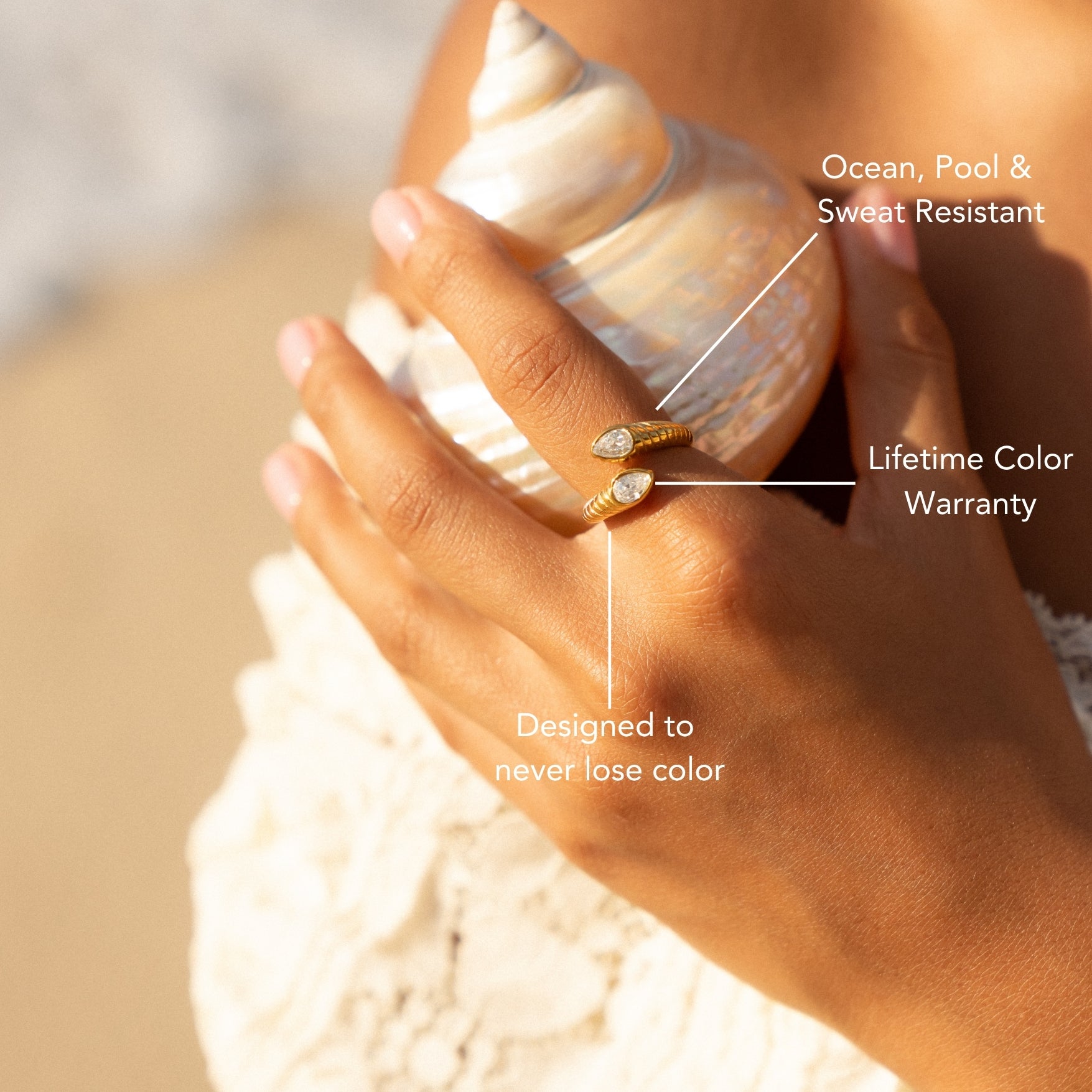 Naya Gold Band Ring