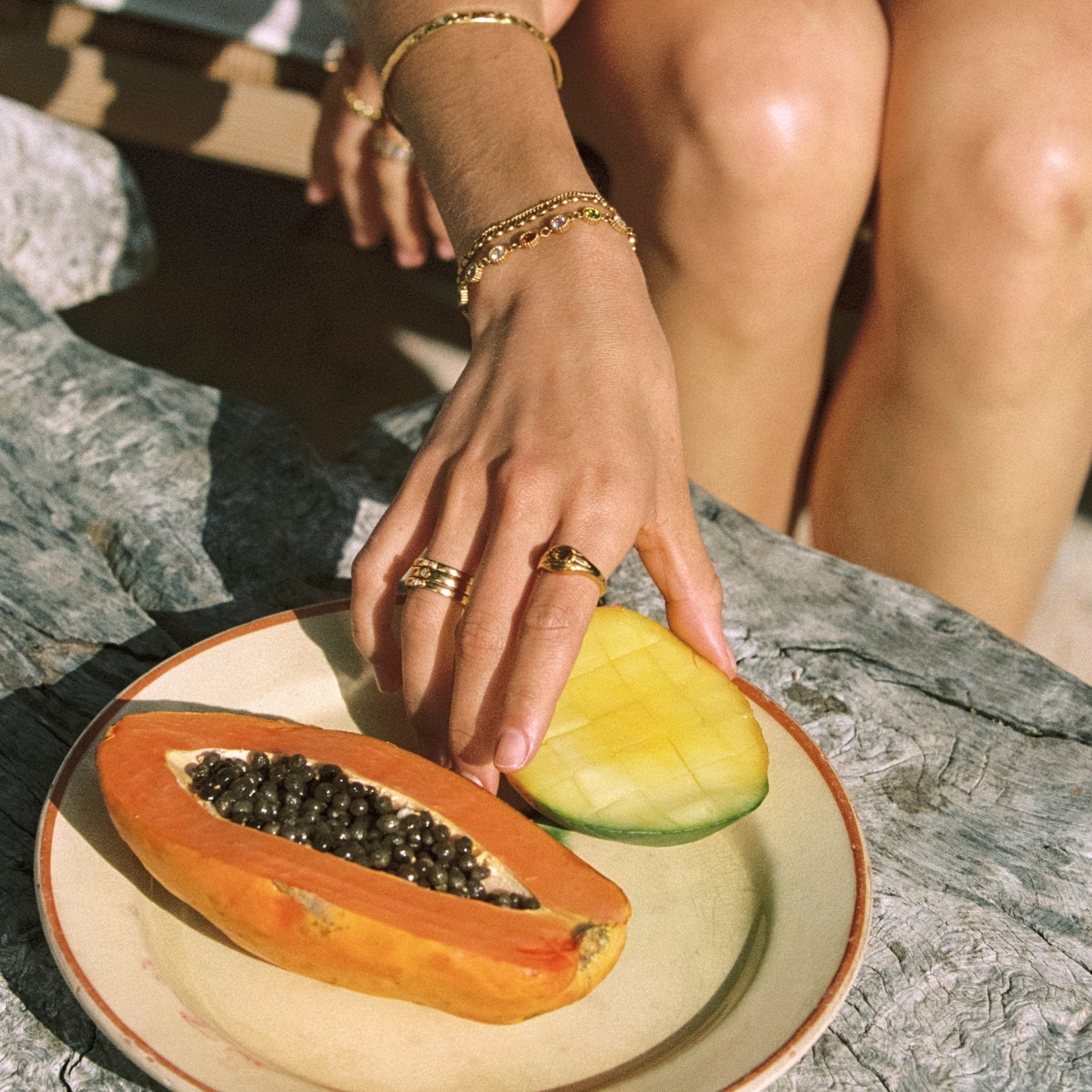 Ocre Glow Ring