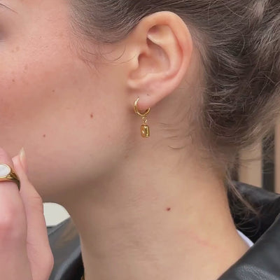 Star Drop Earrings