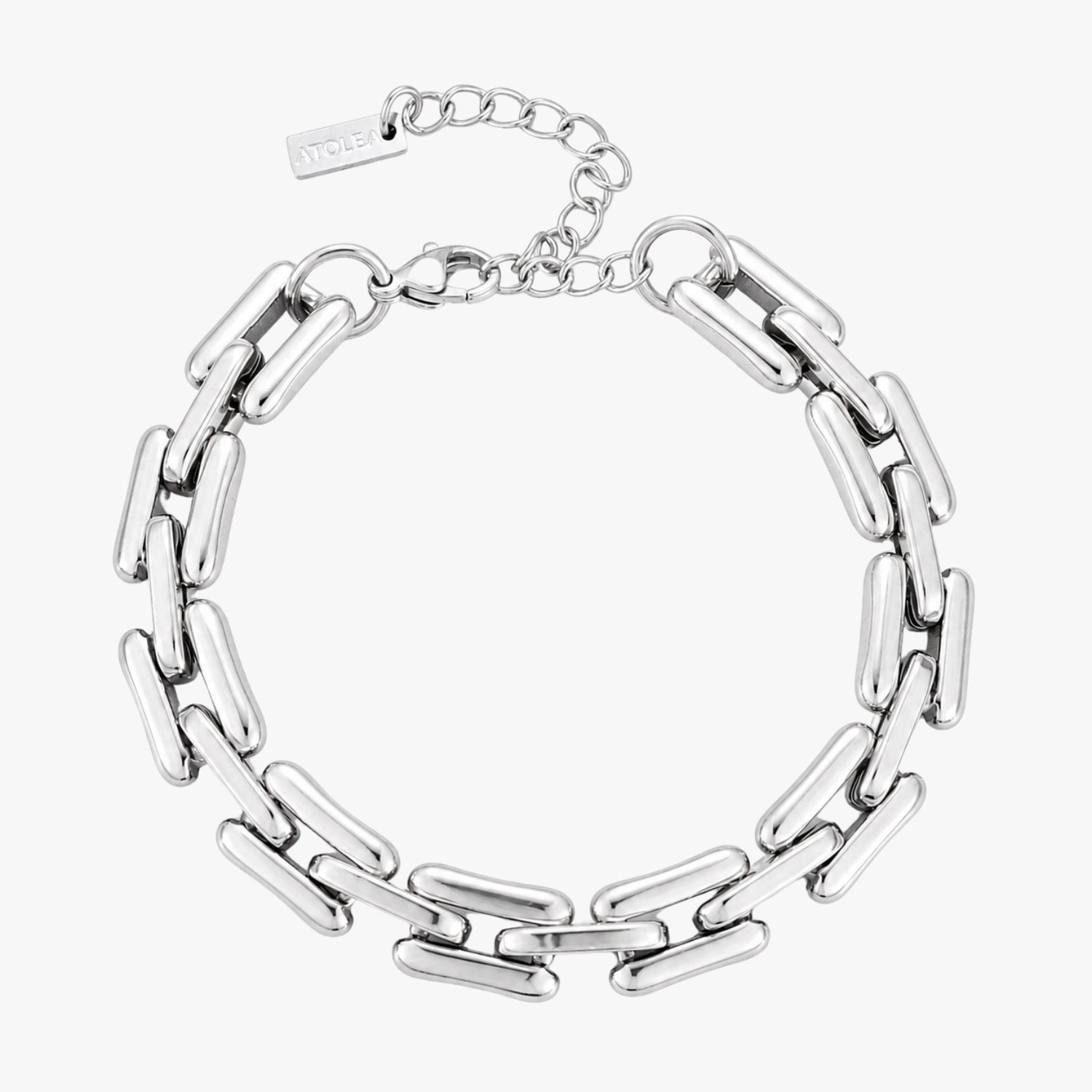 Silver Chunky Chain Bracelet