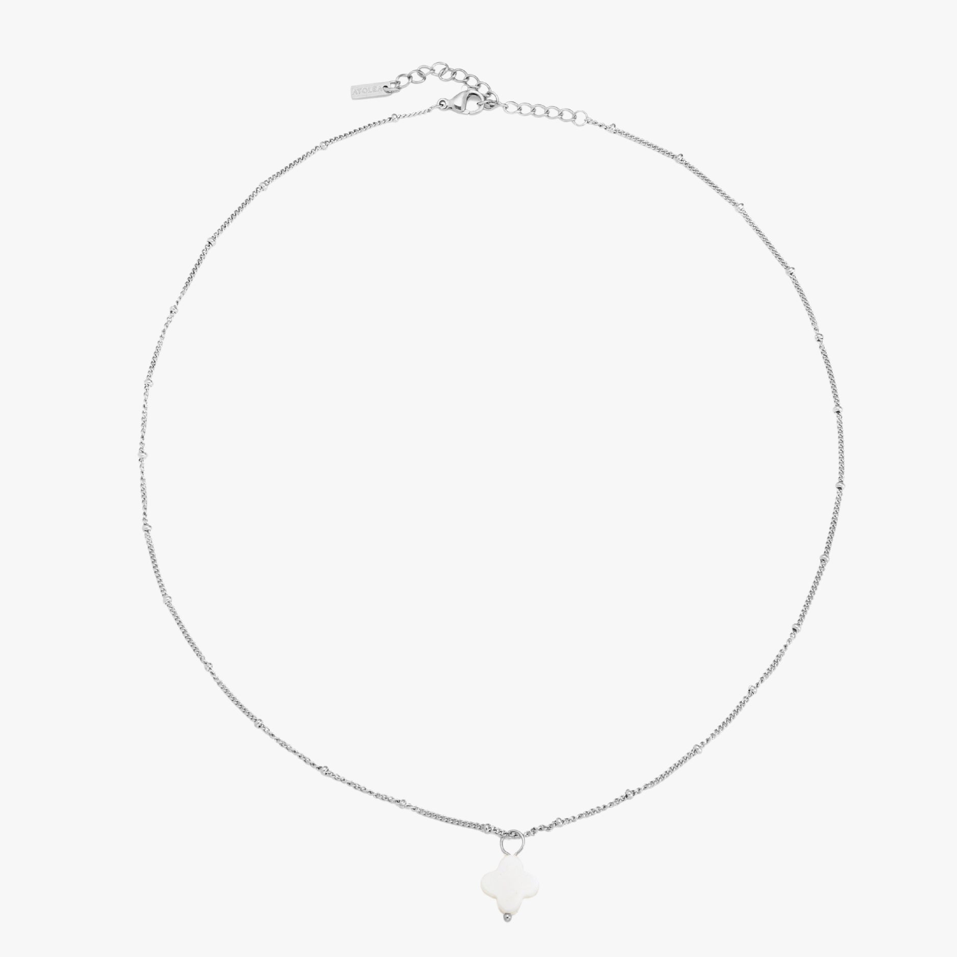 Silver Posatino Necklace