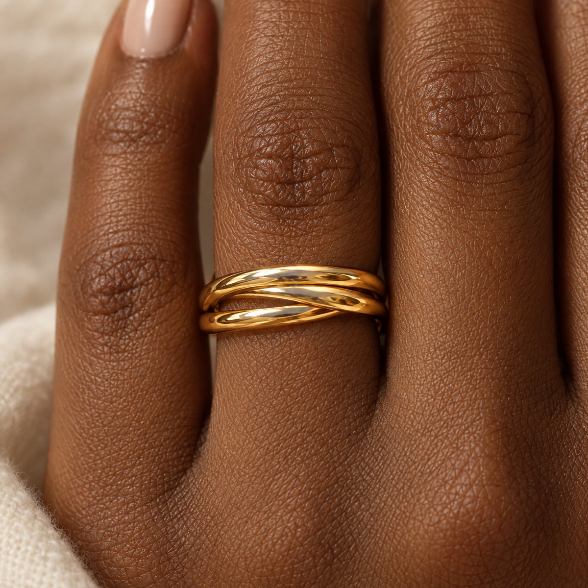 Stack Gold Rings