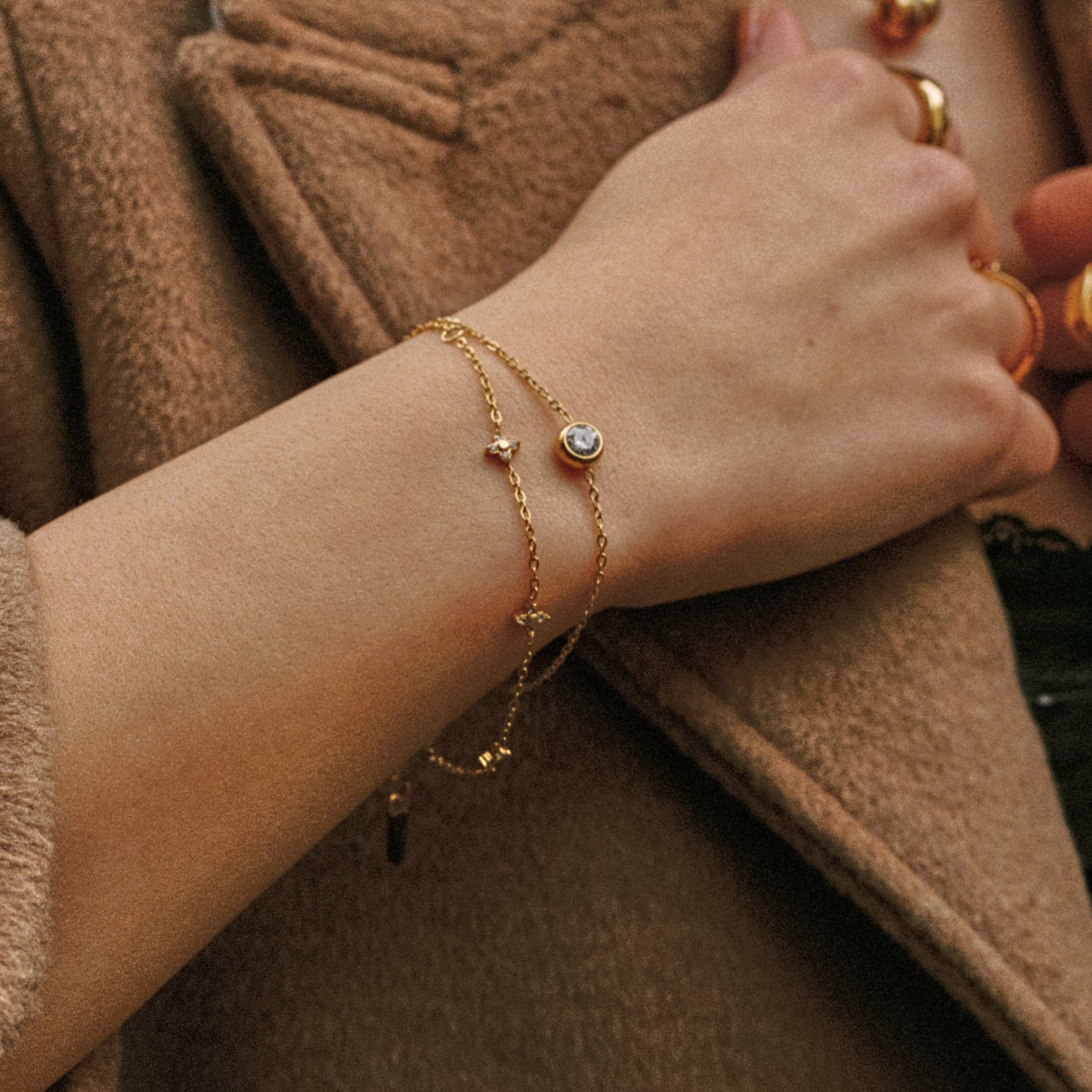 Subtle Floral Bracelet